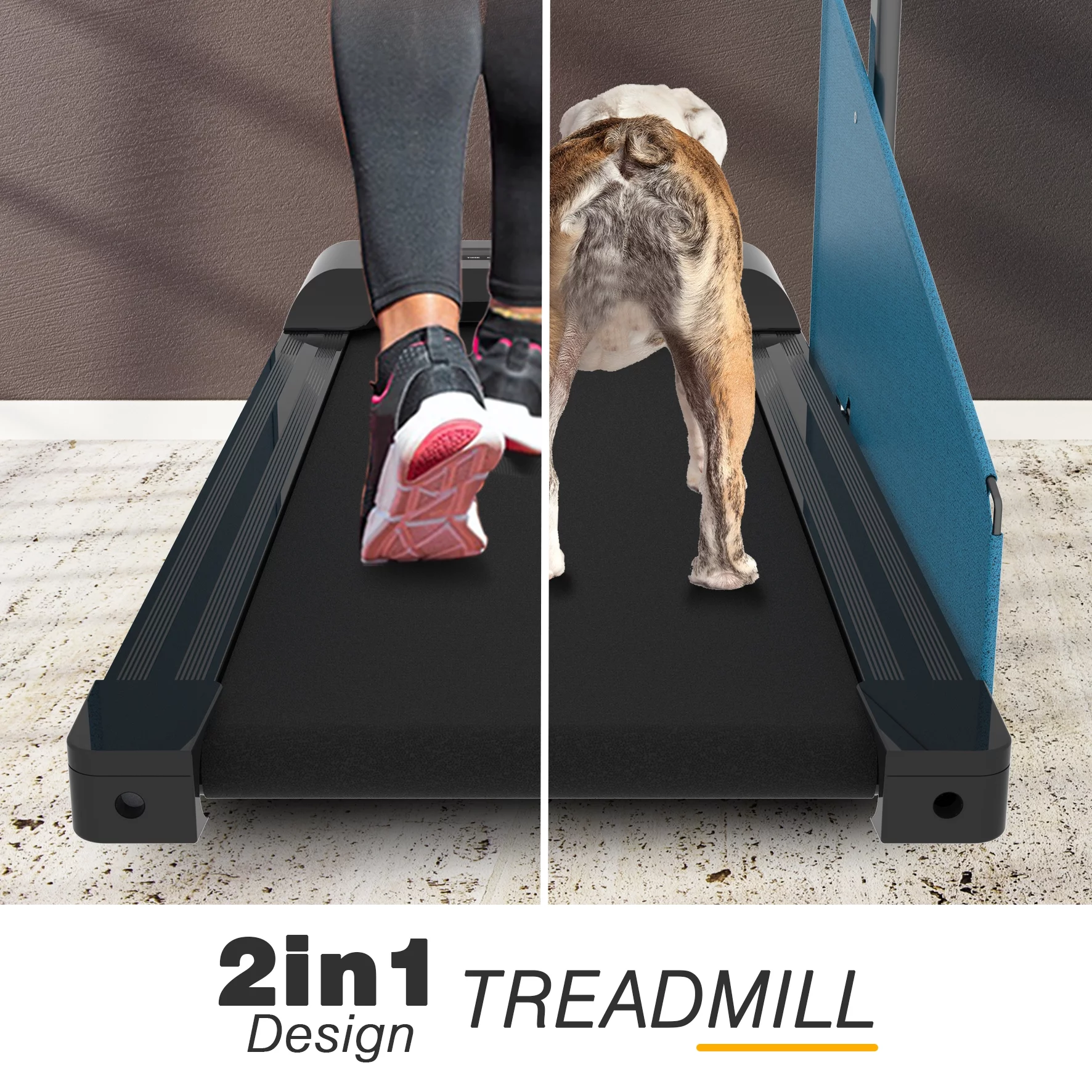 Dog Treadmill Small Dogs – Dog Treadmill for Medium Dogs – Dog Pacer Treadmill for Healthy & Fit Pets – Dog Treadmill Run Walk