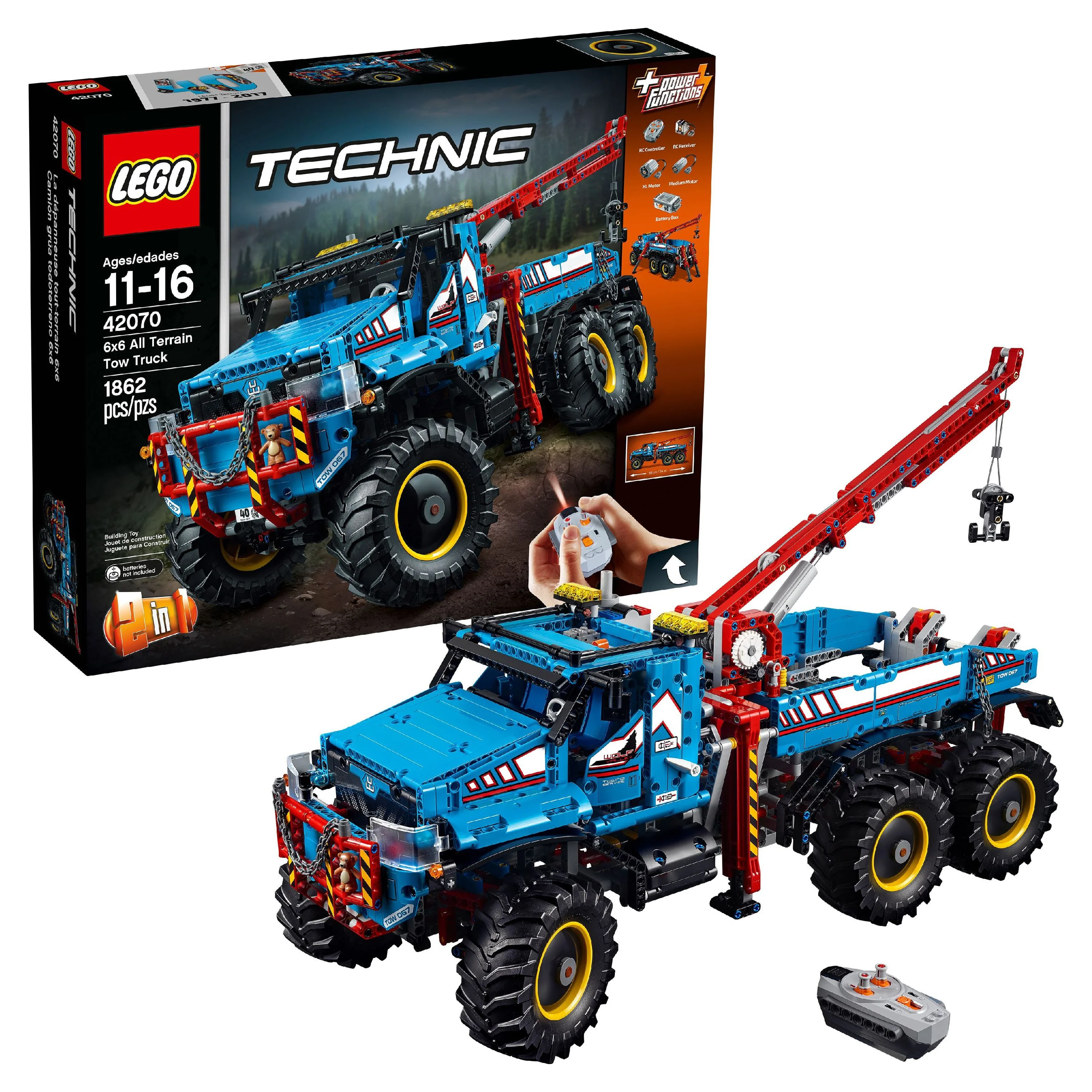 LEGO Technic 6×6 All Terrain Tow Truck 42070