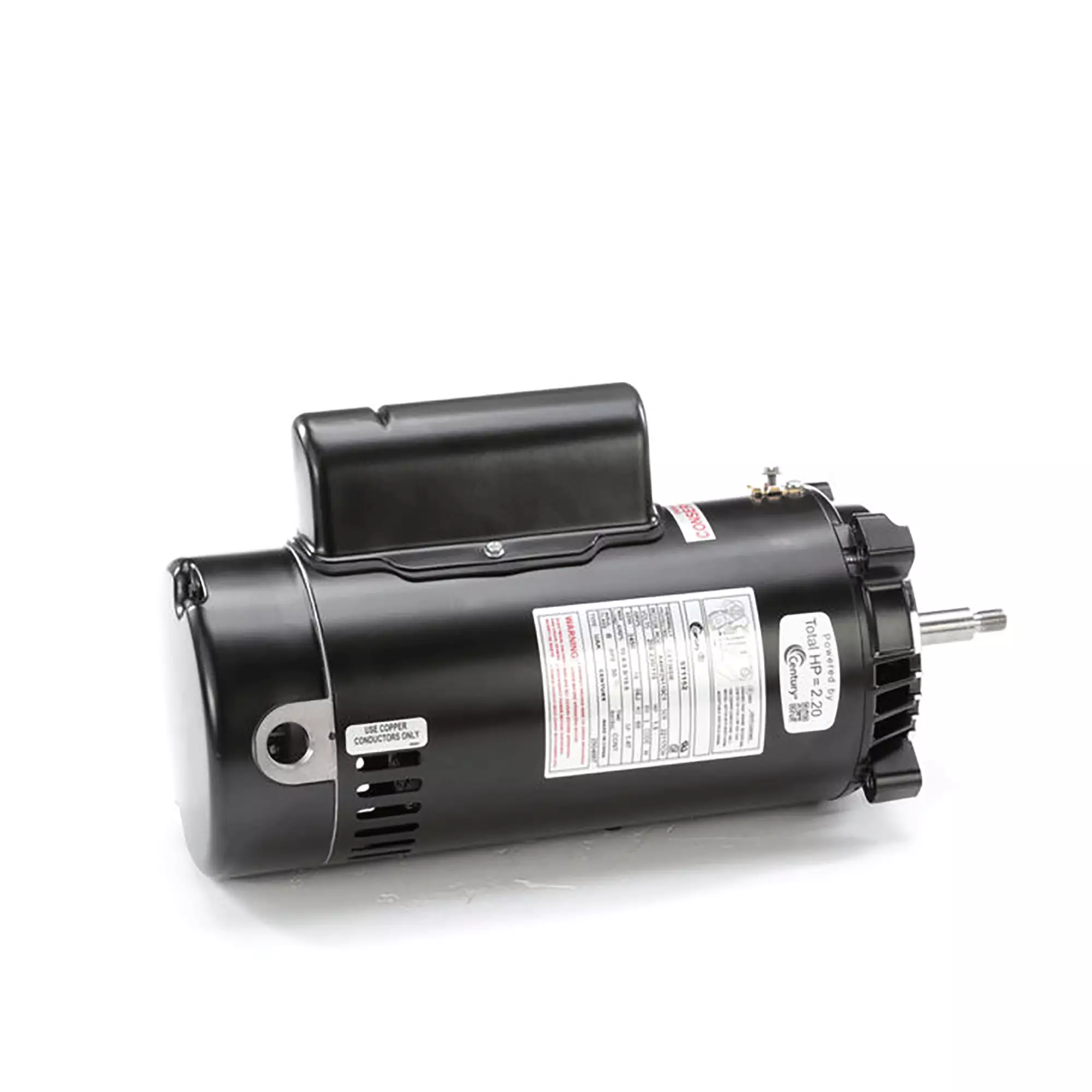 A.O. Smith Century ST1152 Full Rated 1.5 HP 3450RPM Single Speed Pool Pump Motor