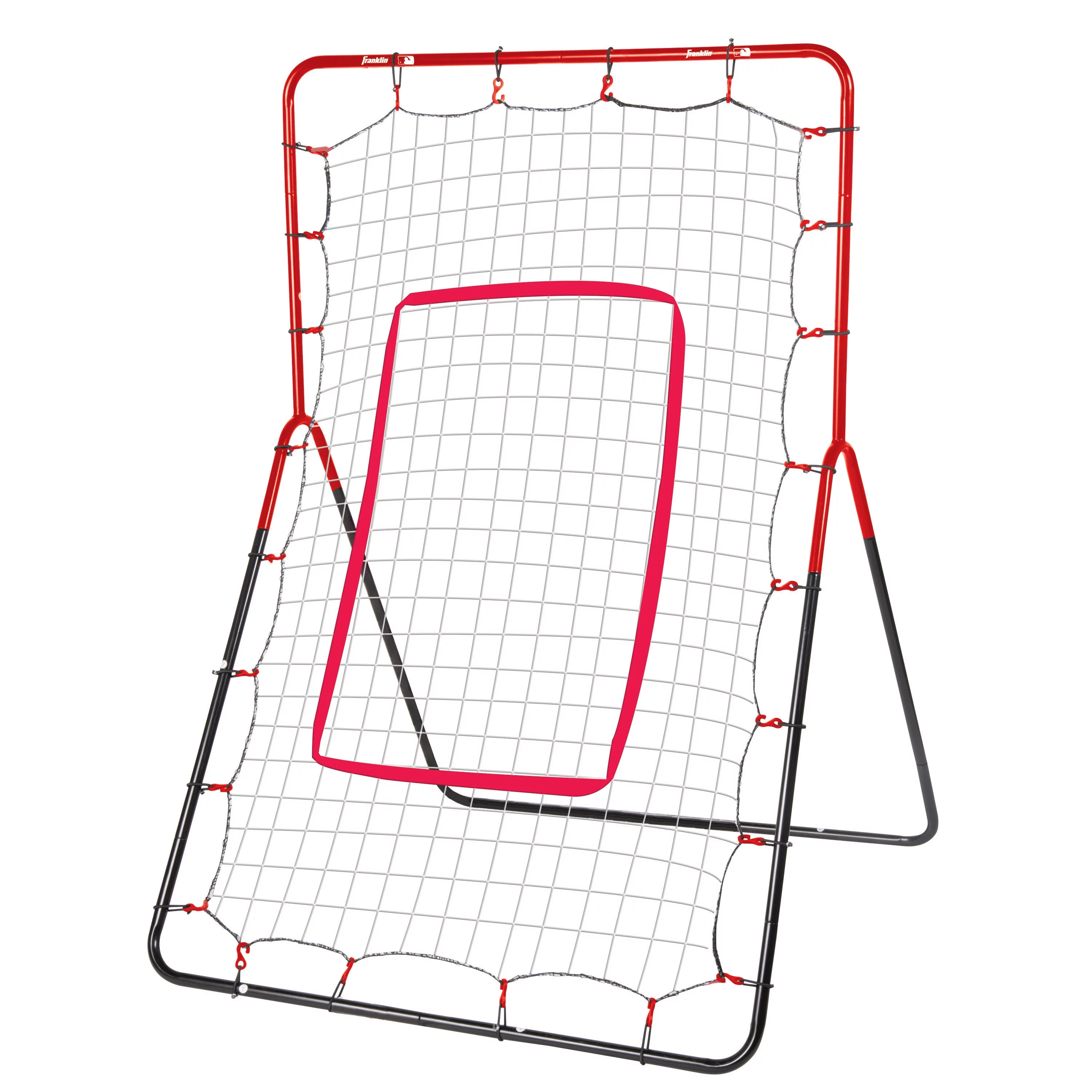 Franklin Sports Baseball Rebounder + Pitch Return – 3 Way 55″ Net