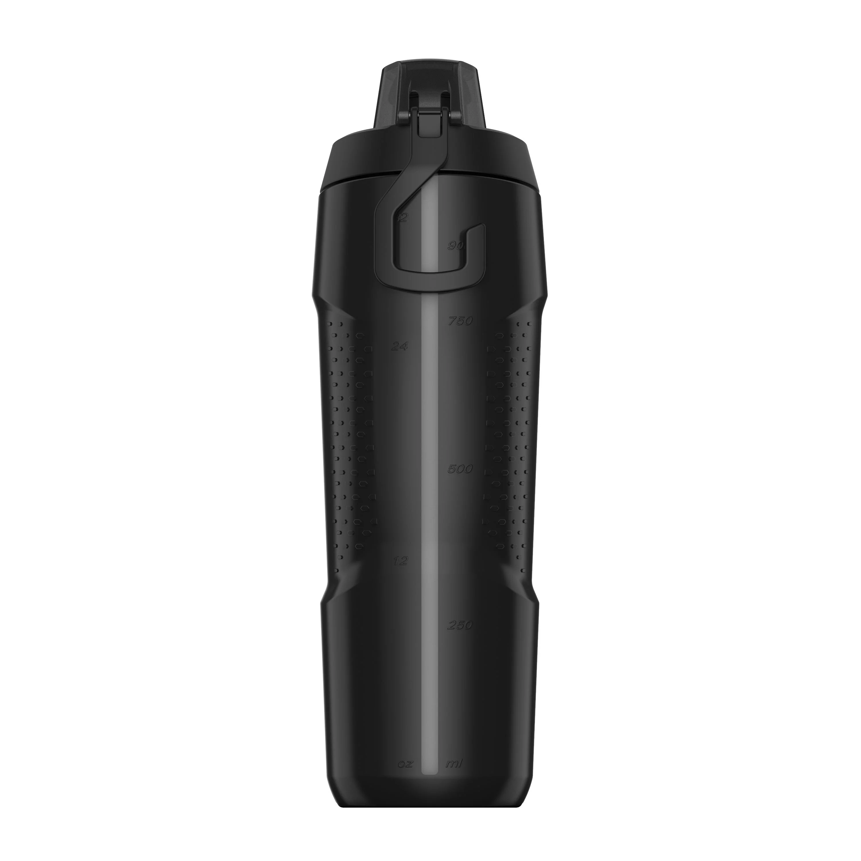 McDavid Sport Gamer 32 Fluid Ounce / 0.95L Squeeze Water Bottle, Black/Red