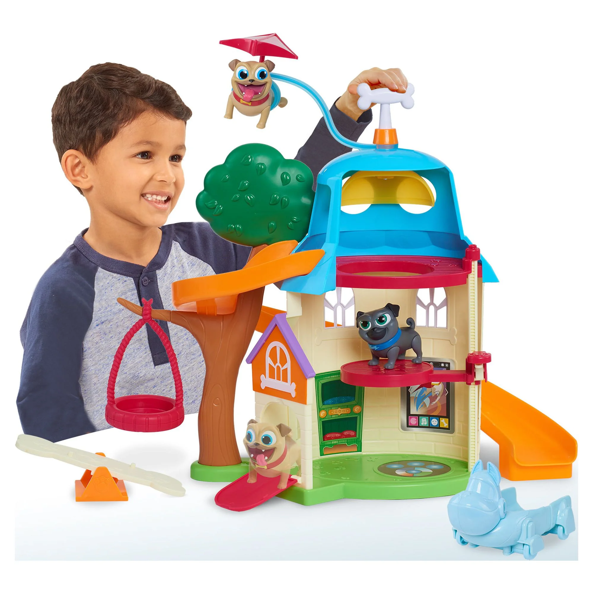 Puppy Dog Pals Doghouse Playset, Officially Licensed Kids Toys for Ages 3 Up, Gifts and Presents