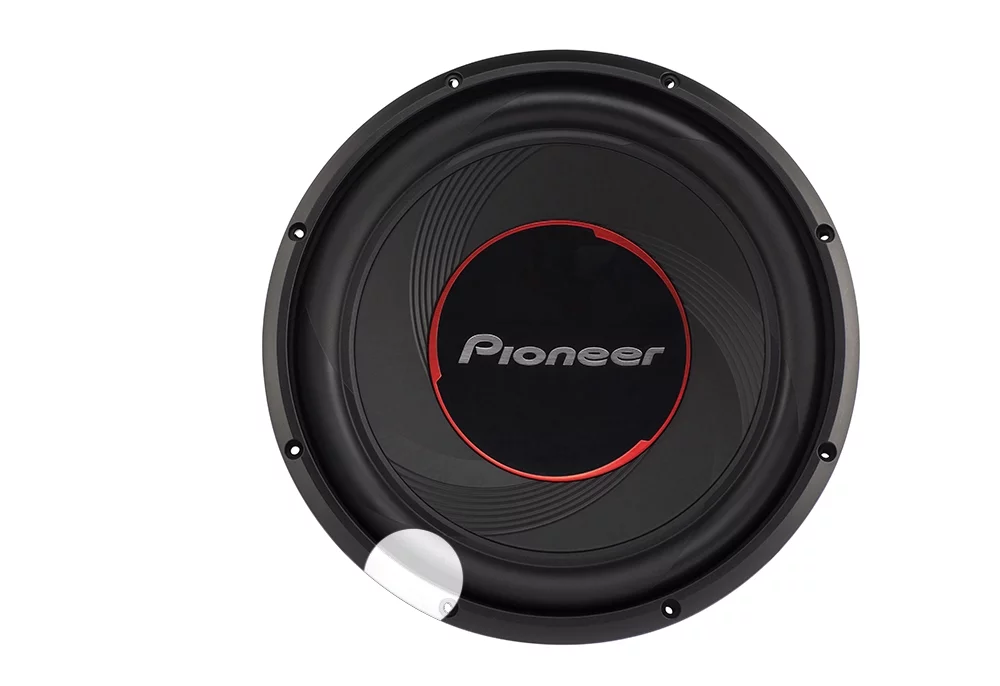 Pioneer TS-1200M 12″ – 1400 W Max Power, Single 4 Voice Coil, IMPP cone, Rubber Surround | Component Subwoofer