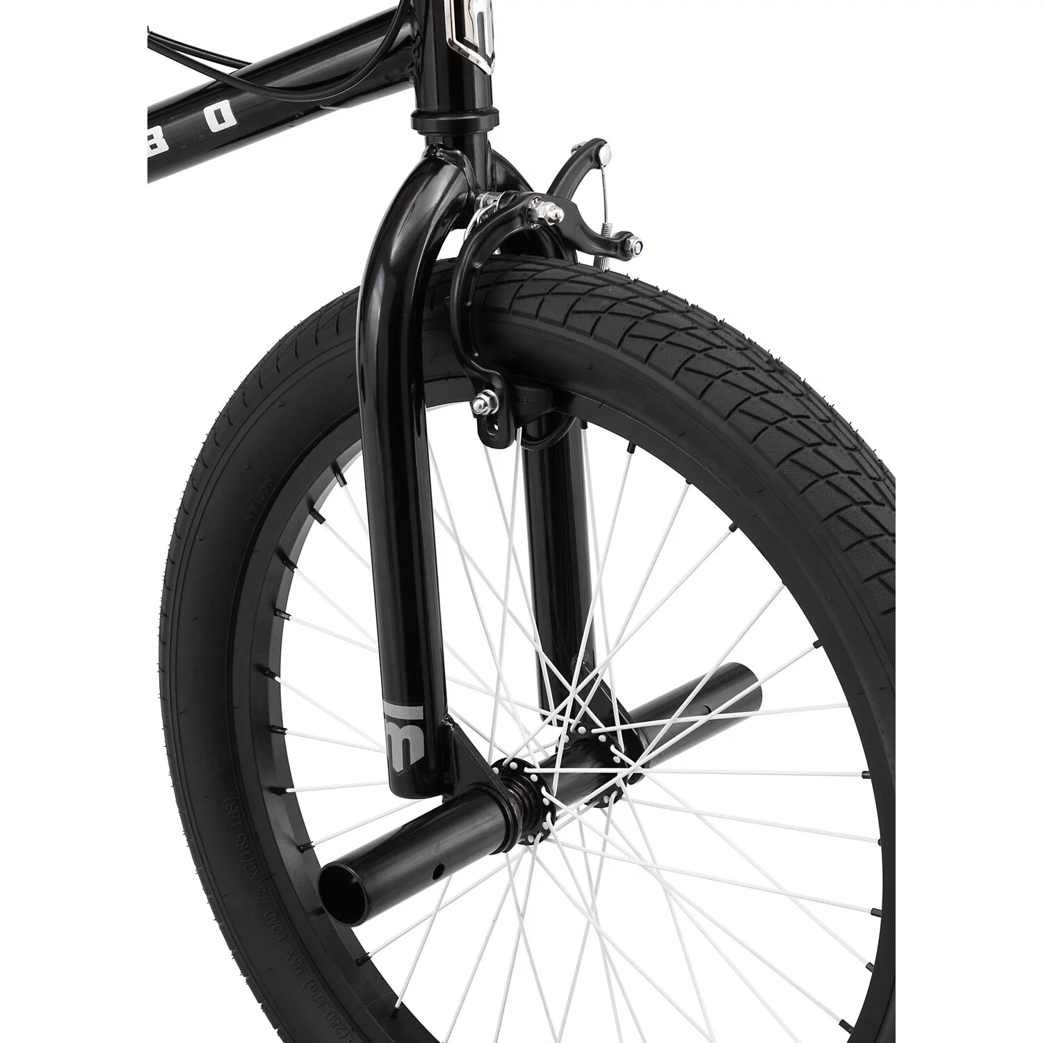 Mongoose Mongoose Grid 180 BMX Freestyle Bike, 20-Inch Wheels, Single Speed, Black