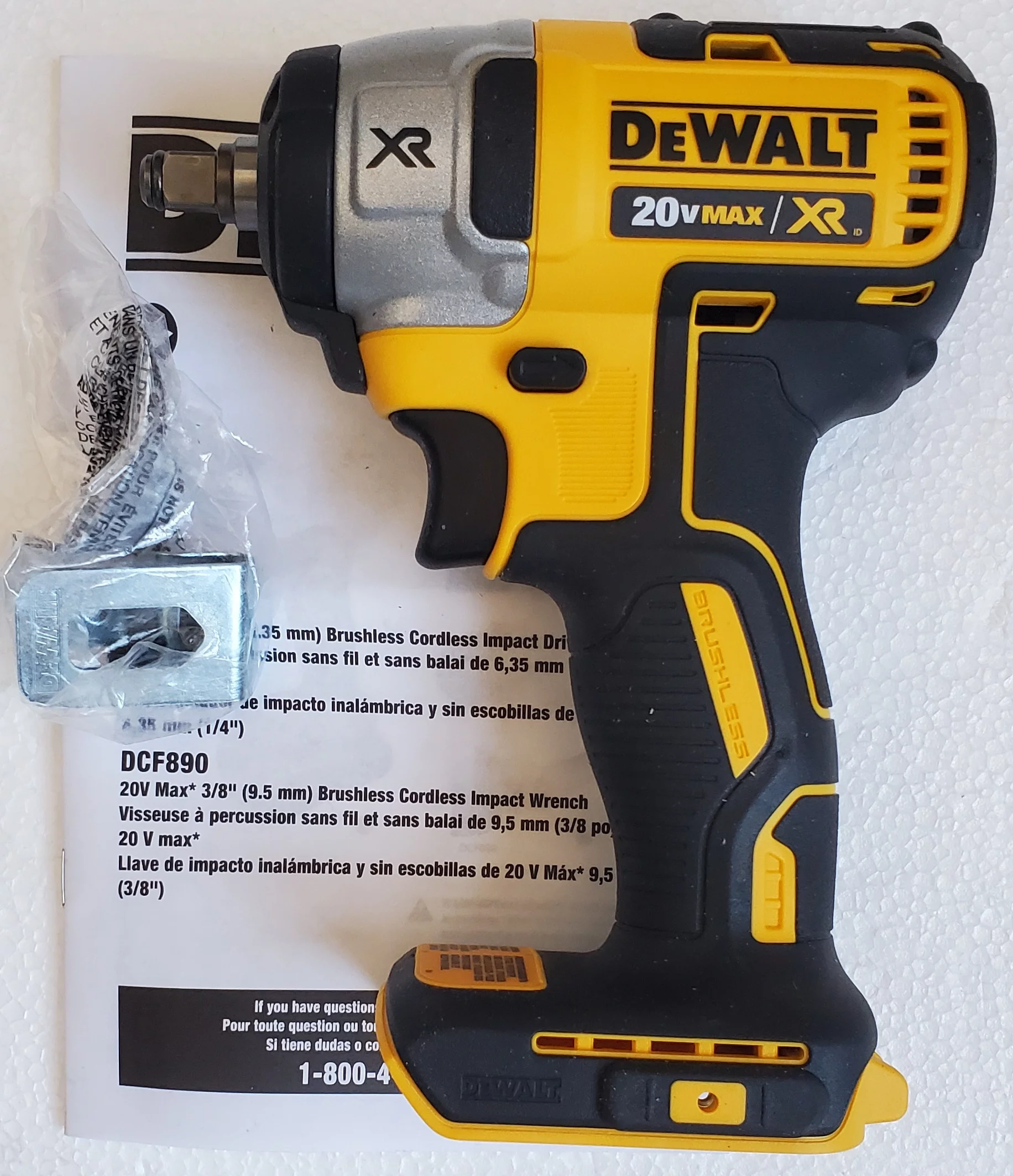 Dewalt DCF911B 20V MAX 1/2″ Cordless Impact Wrench