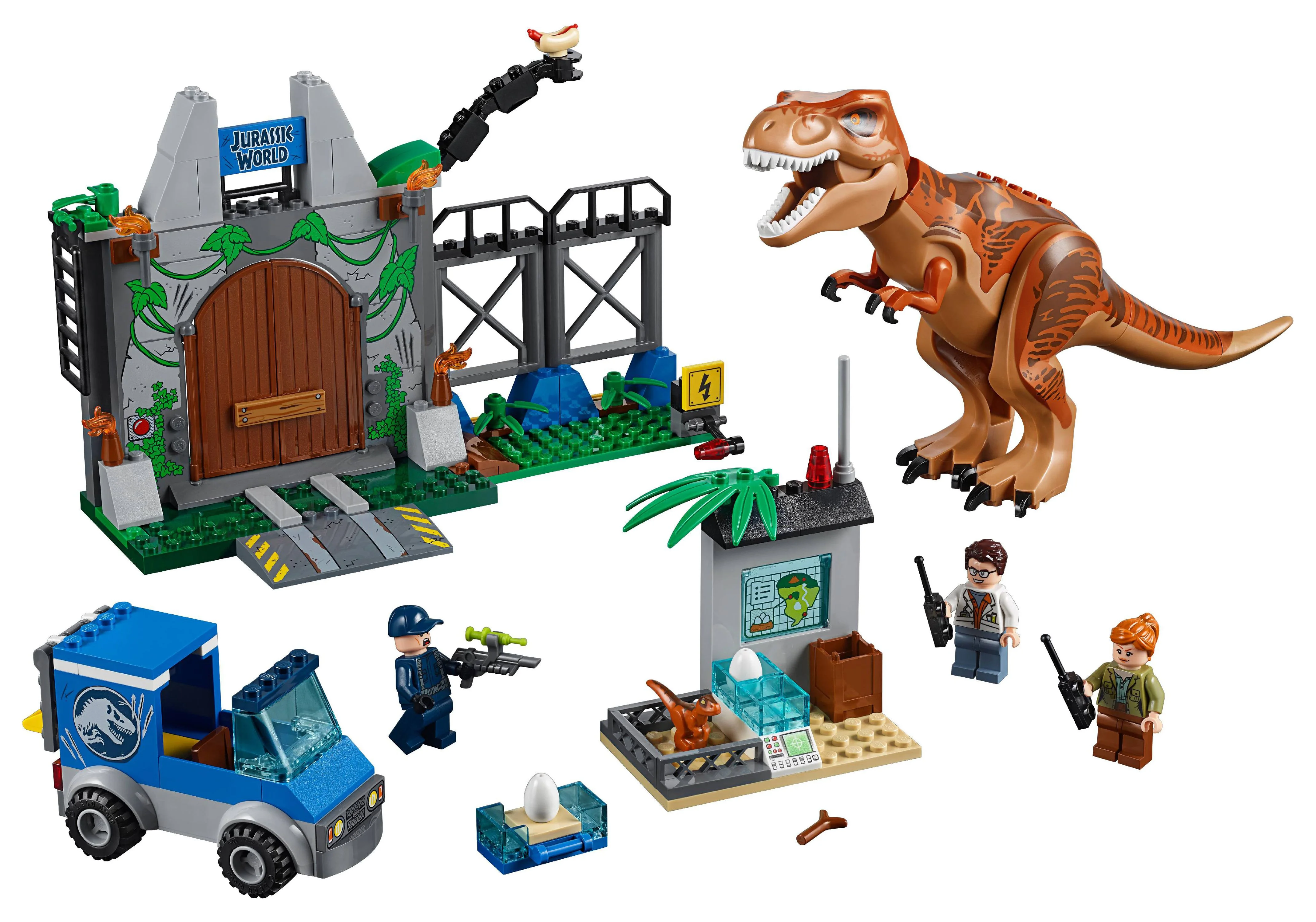 LEGO Juniors Jurassic World T. Rex Breakout 10758 (150 Pieces)