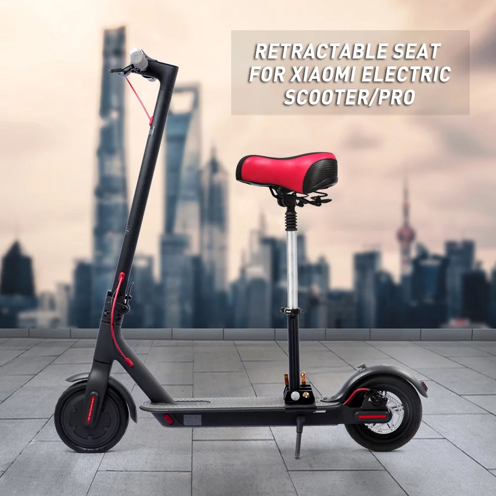 Foldable Height Adjustable Saddle Set for  Electric Scooter  Chair M365 Scooter Electric Scooter