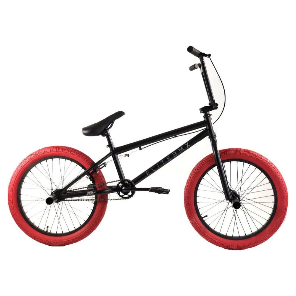 Elite BMX Bike Stealth 20 In., Black and Red