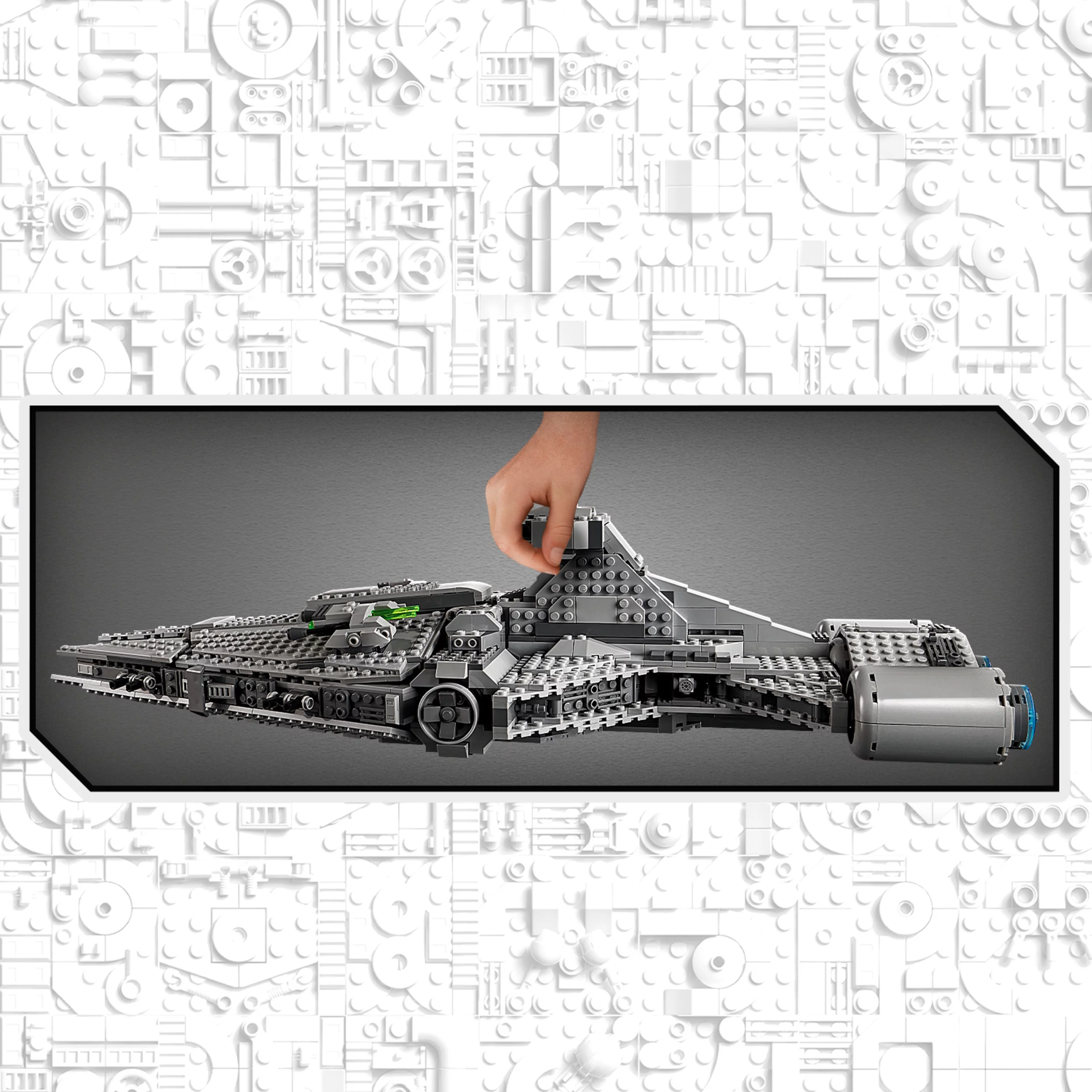 LEGO Star Wars: The Mandalorian Imperial Light Cruiser 75315 Building Toy for Kids (1,336 Pieces)