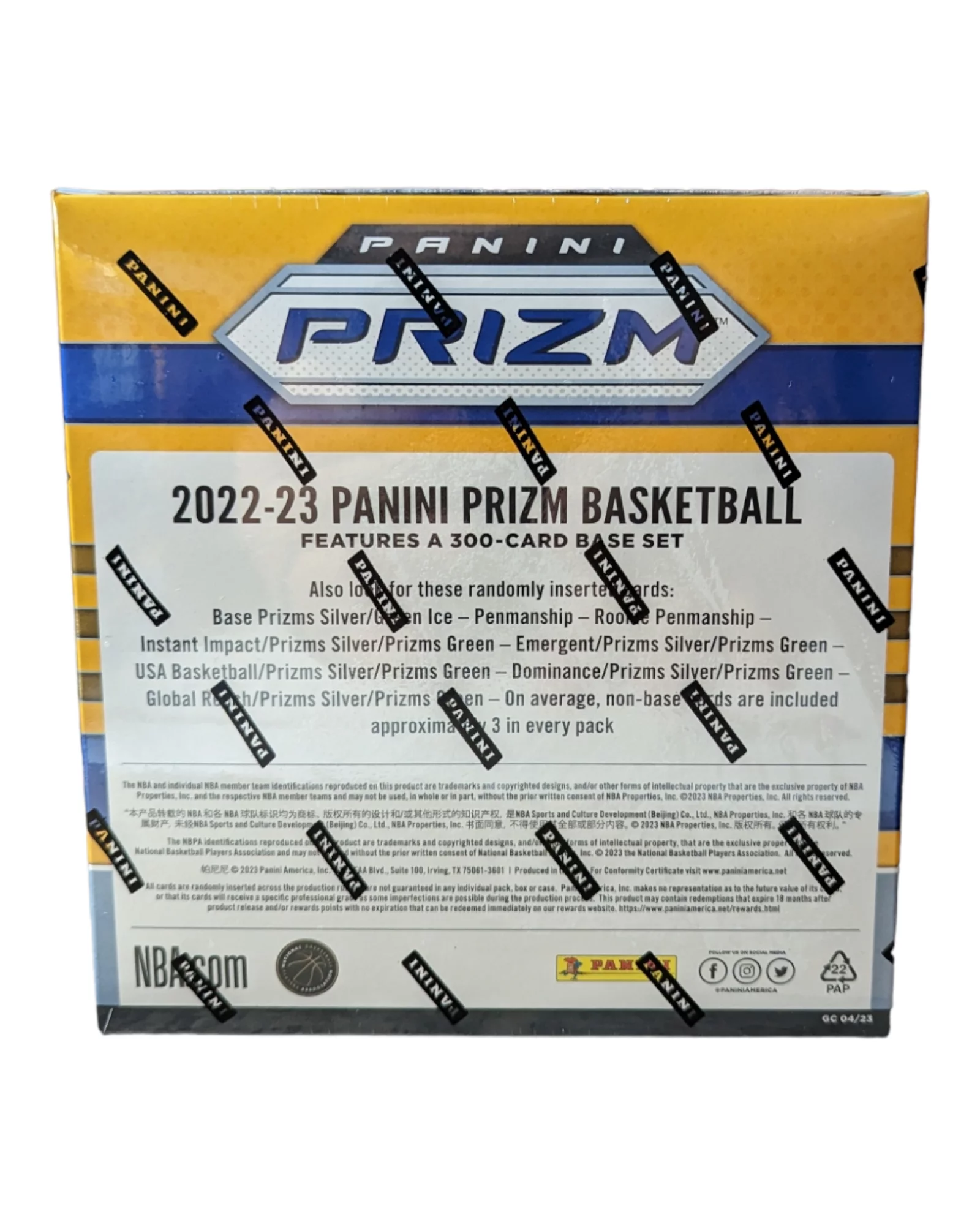 2022-23 Panini Prizm Basketball Mega Box Fanatics Exclusive