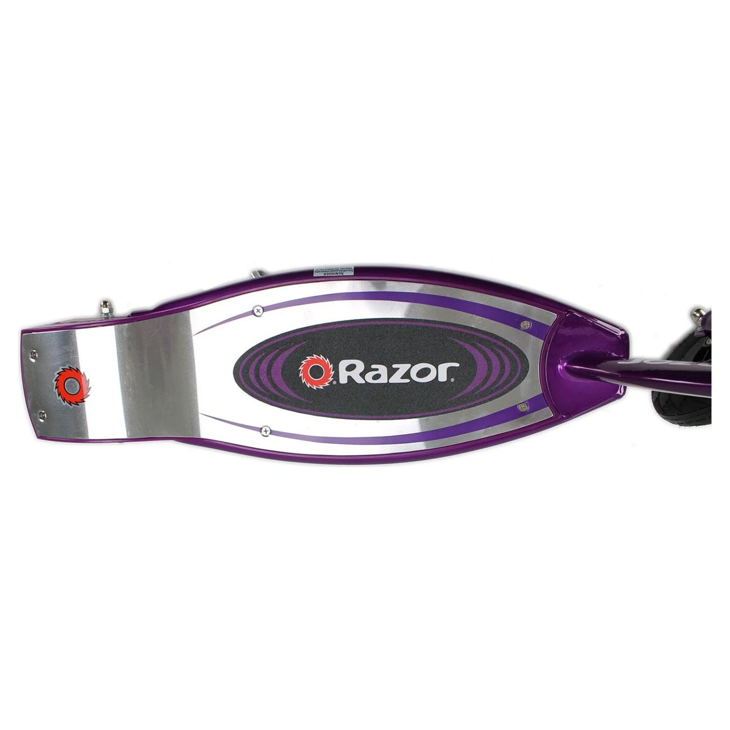 Razor E100 Motorized 24V Rechargeable Electric Scooter Powered Kids, Purple