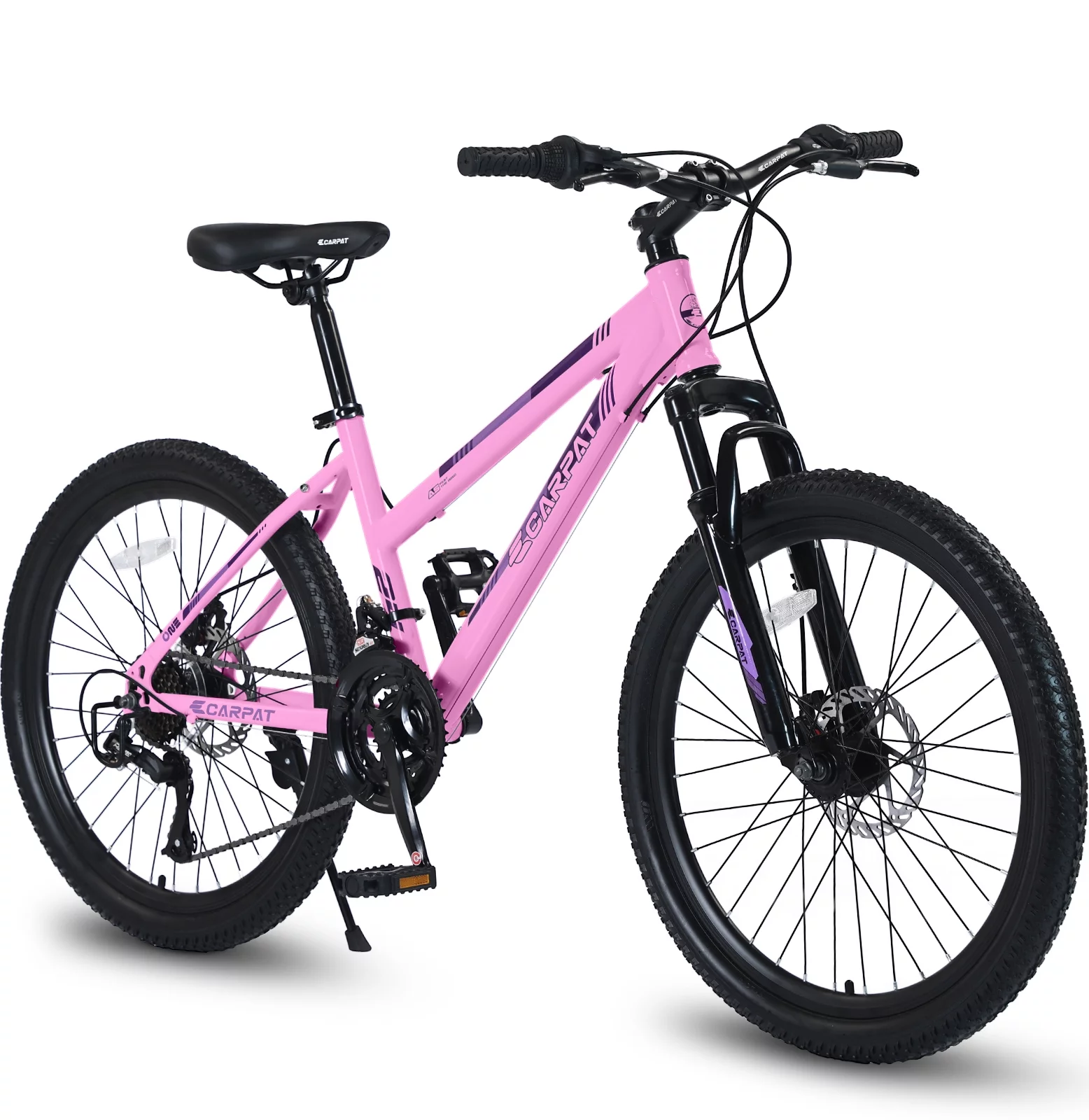 Mountain Bikes for Women, 26 inch Mountian Bike with Disc Brakes, Pink