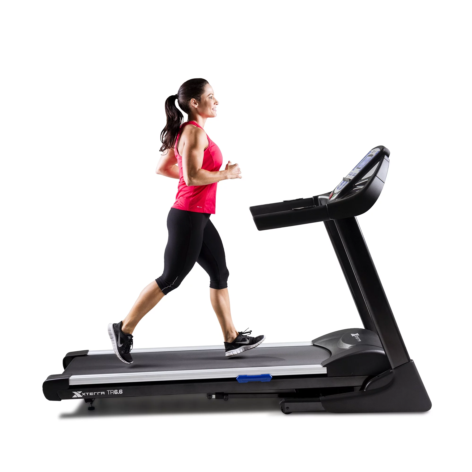 XTERRA Fitness TR6.6 Folding Treadmill with Heart Rate Chest Strap