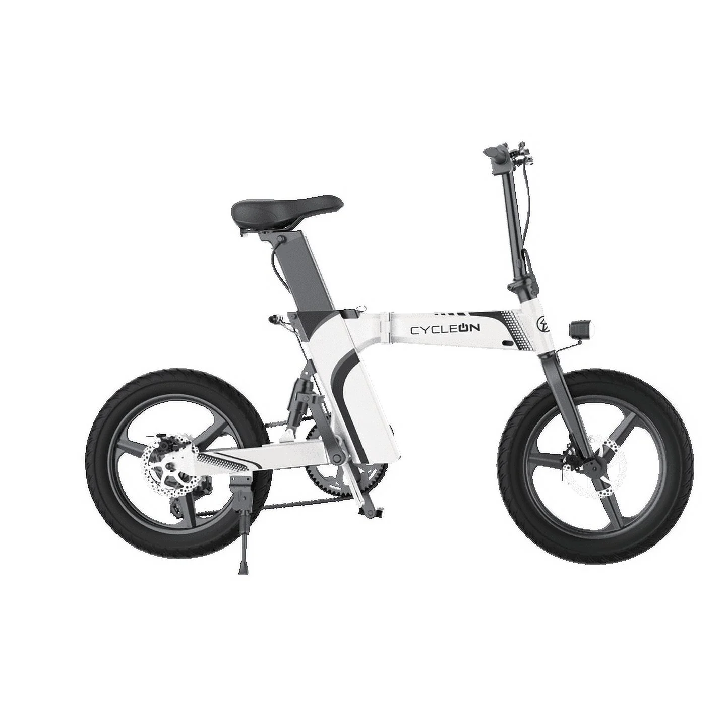 CycleOn – The Long Range 20″ Foldable Electric Bicycle 7 Speed, 500W Motor, 36V Battery