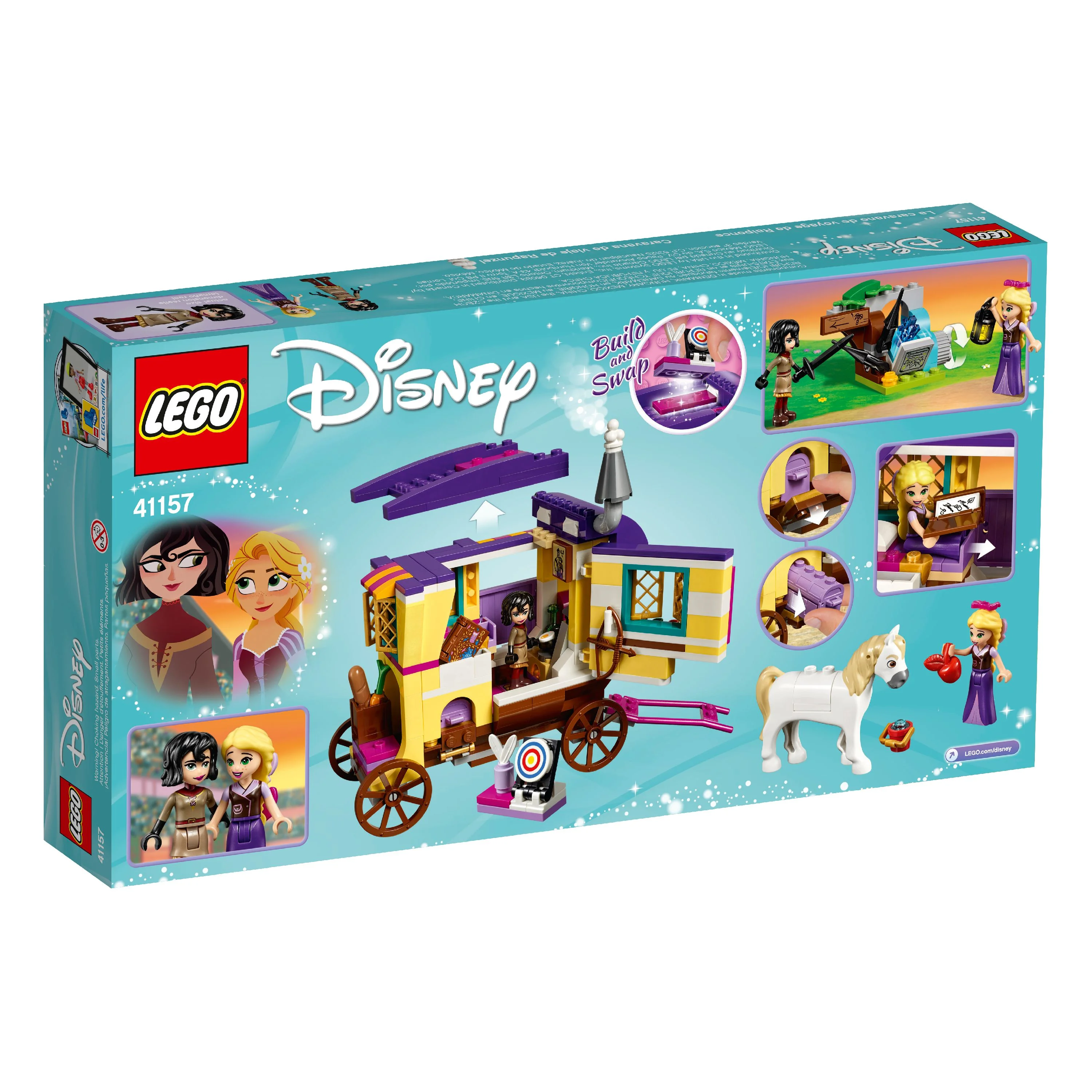 LEGO Disney Princess Rapunzel’s Traveling Caravan 41157