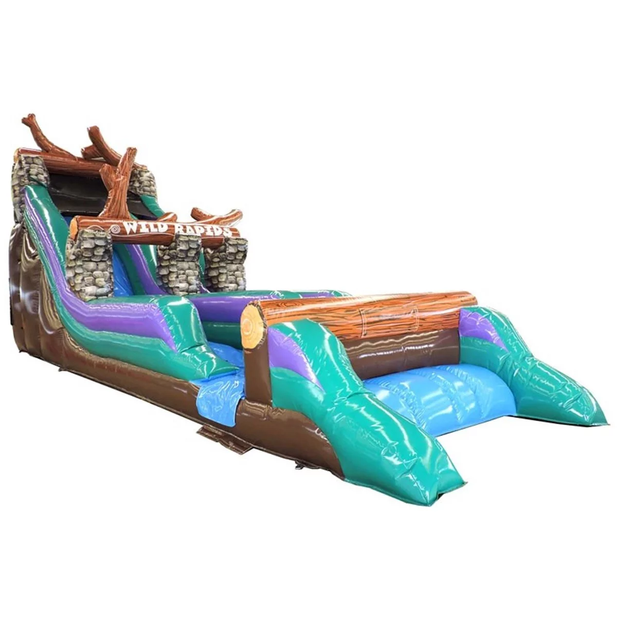 TentandTable Wild Rapids Inflatable Water Slide with Blower, 21′