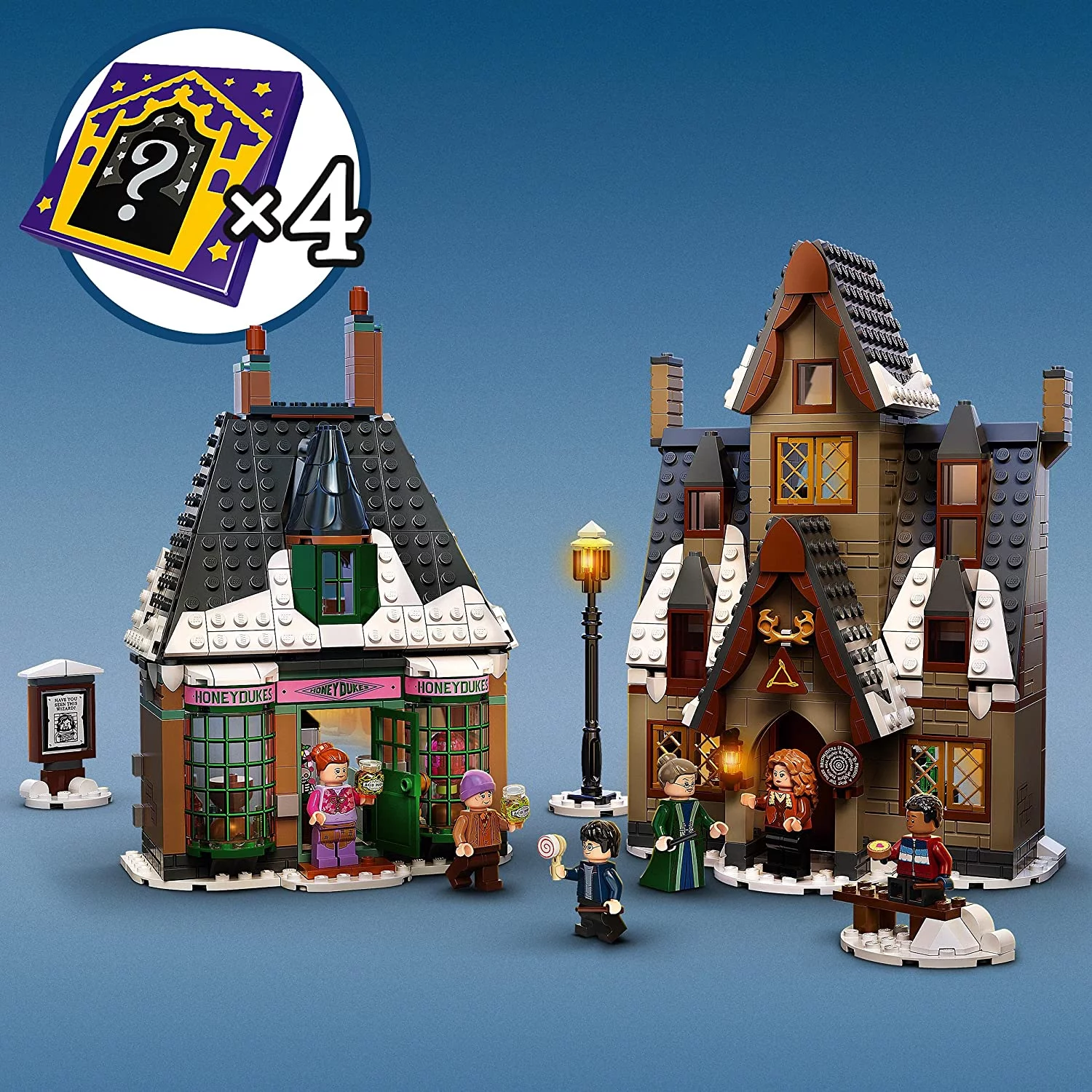 LEGO Harry Potter Hogsmeade Village 76388 Building Set (851 Pieces)