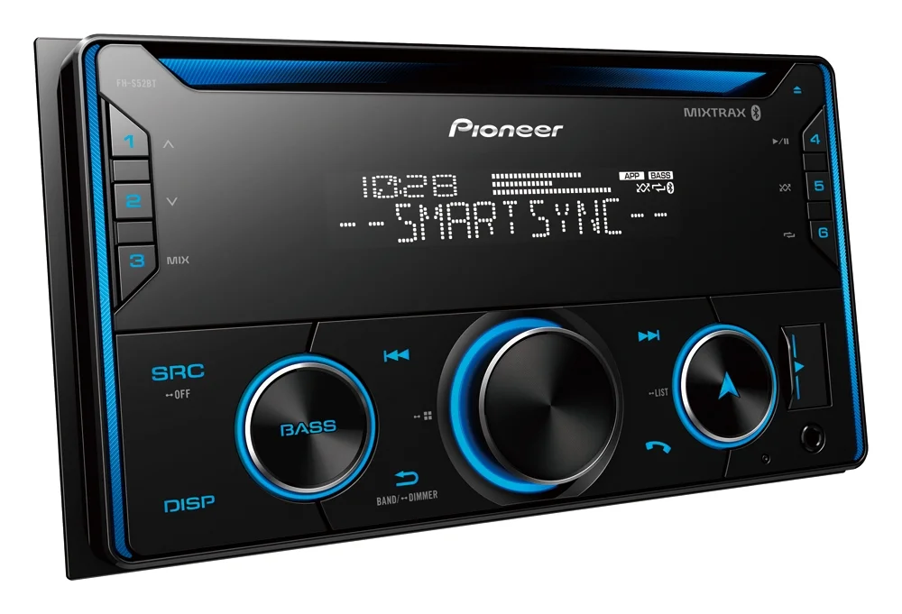 Pioneer FH-S52BT Double DIN Bluetooth Receiver