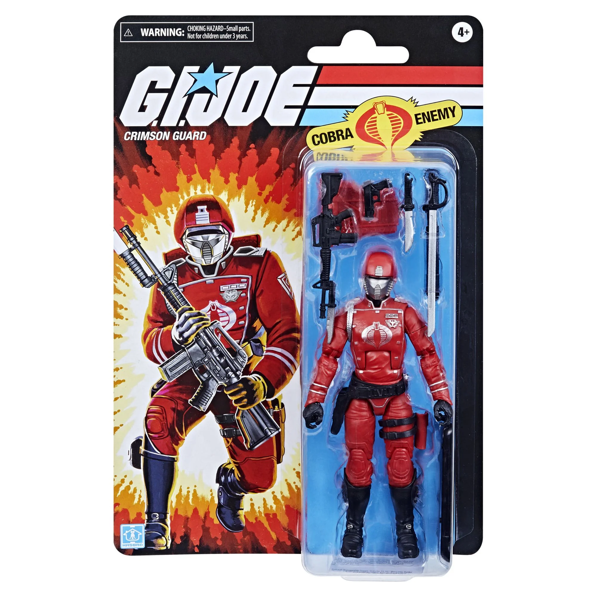 G.I. Joe: Cobra Enemy Crimson Guard Kids Toy Action Figure for Boys and Girls Ages 4 5 6 7 8 and Up (12??)