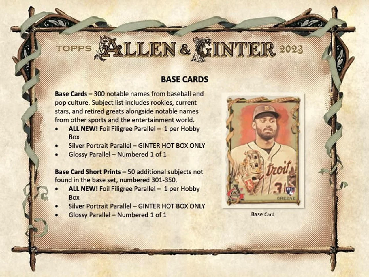 2023 Topps Allen & Ginter Baseball Hobby Box