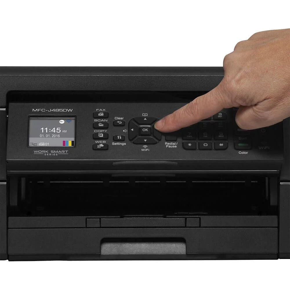 Brother MFCJ485DW Wireless All-in-One Inkjet Printer