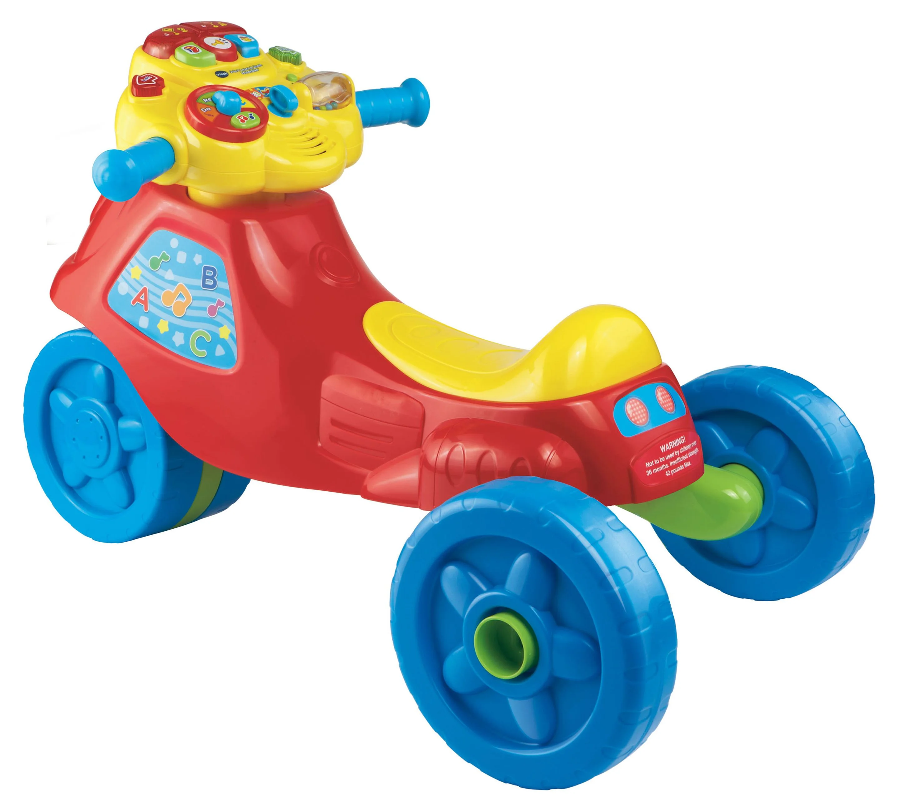 VTech, 2-in-1 Learn and Zoom Motorbike, Riding Toy for 1 Year Old