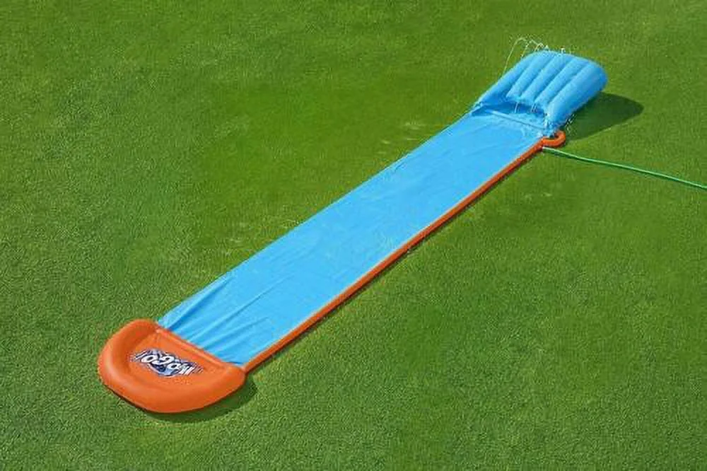 Soft Landing Lawn Water Slide,Splash Ramp & Water sprinklers slip n slide 16FT