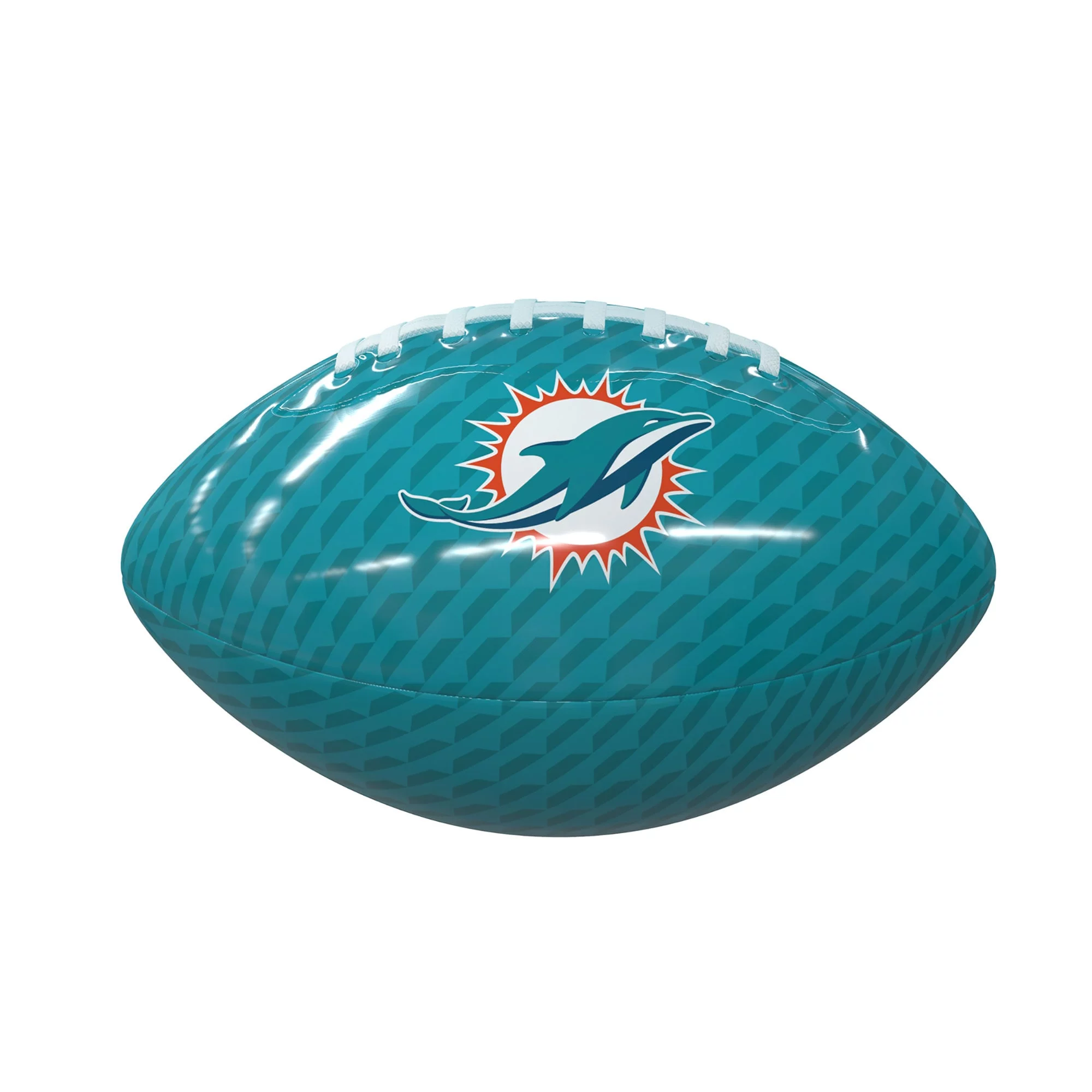 Miami Dolphins Rubber Glossy Mini Football