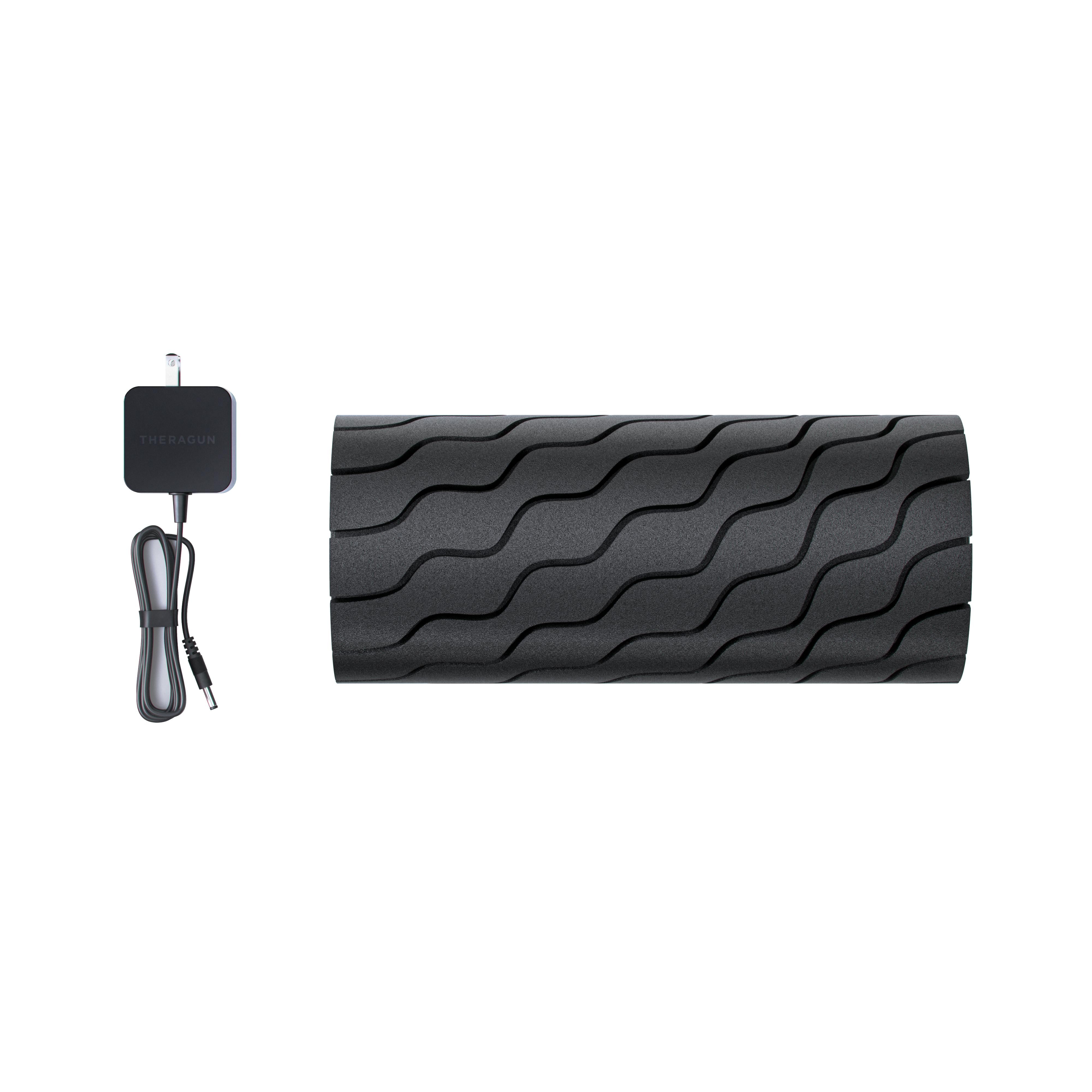 Theragun Wave Roller 12″ Smart Vibrating Exercise Foam Roller with Bluetooth, Black