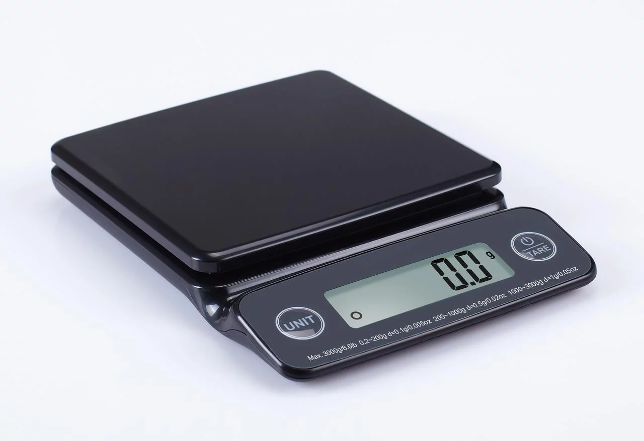 Mainstays High Precision Digital Kitchen Scale, Black