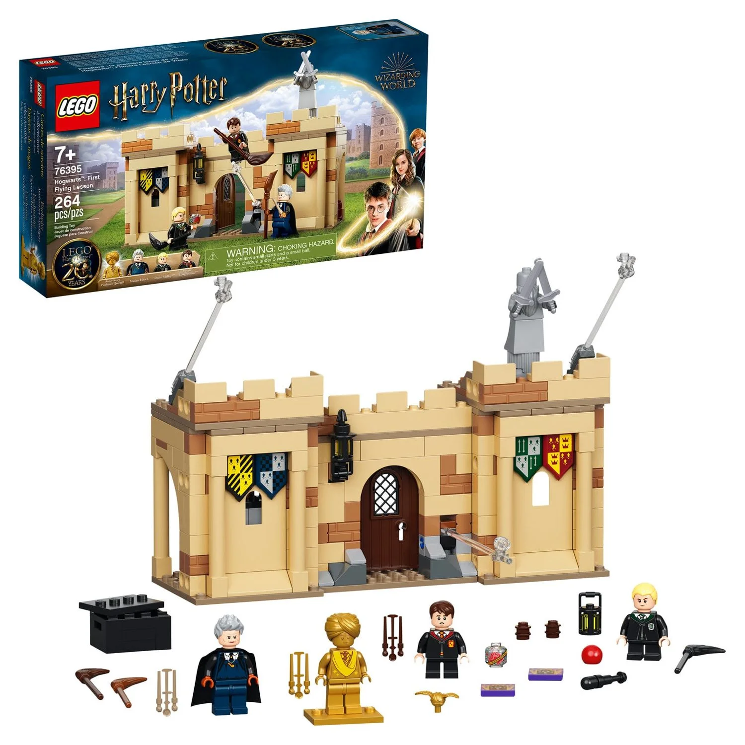 LEGO Harry Potter Hogwarts First Flying Lessons 76395