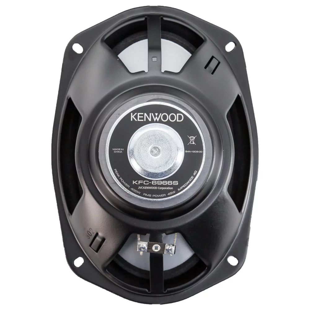 Kenwood 6″ x 9″ 400W 3-Way Car Audio Flush Mount Coaxial Stereo Speakers, Pair