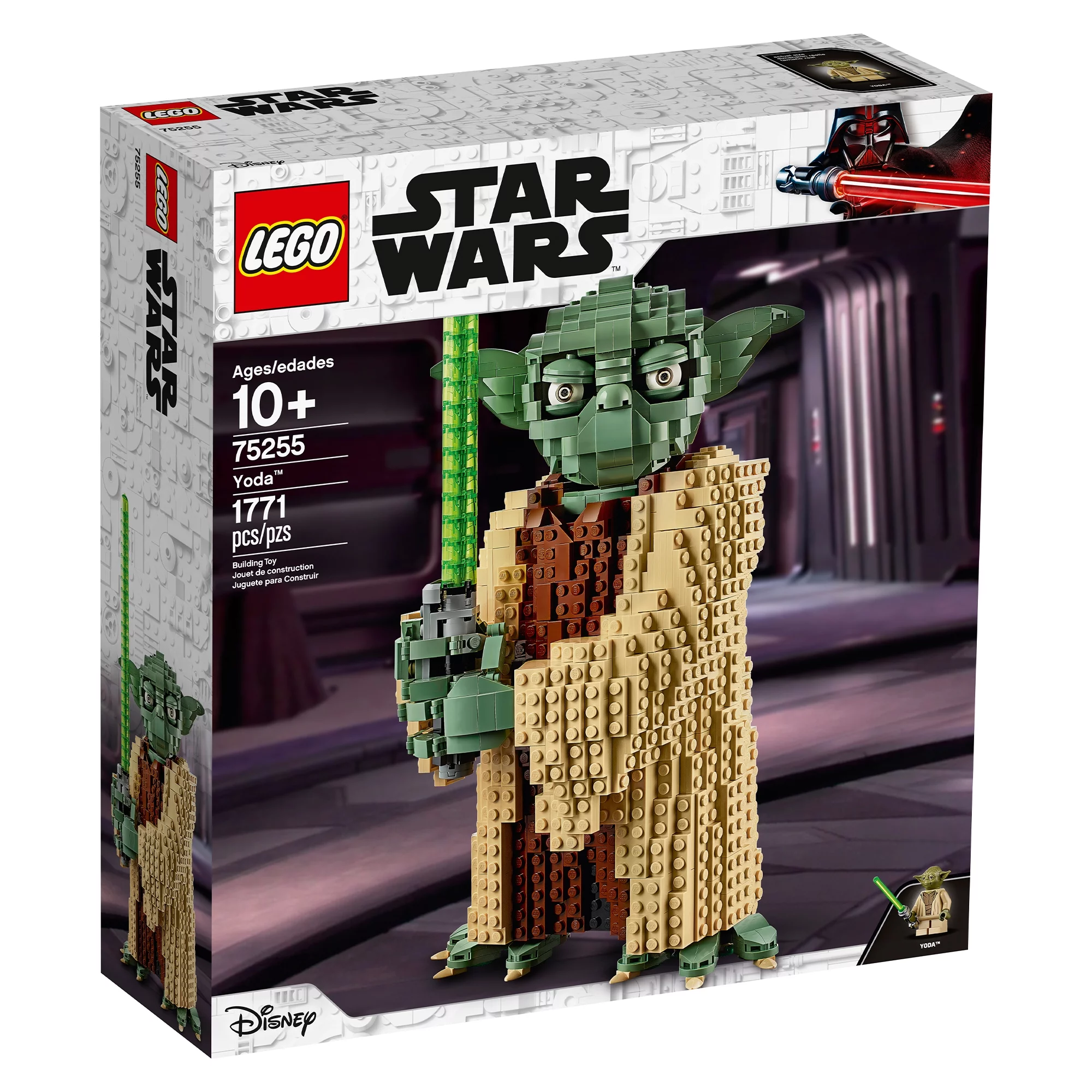 LEGO Star Wars: Attack of the Clones Yoda 75255 Building Toy Set (1,771 Pieces)