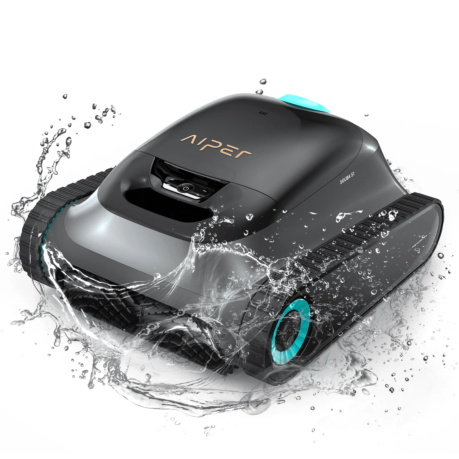 AIPER Scuba S1 Robotic Pool Vacuum Cleaner with Wall Cleaning for Inground Pools 2024 CES Award