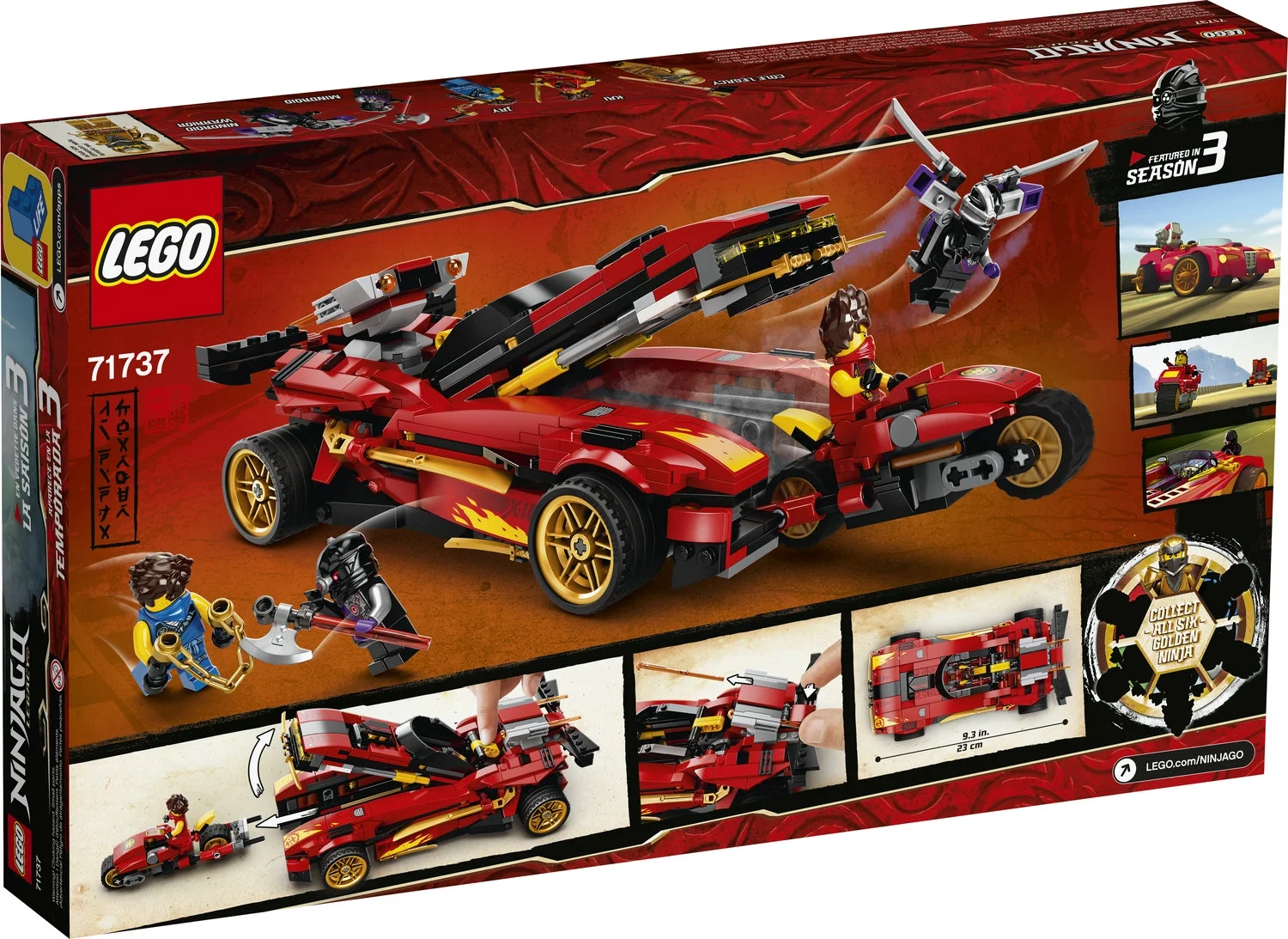 LEGO Ninjago X-1 Ninja Charger 71737