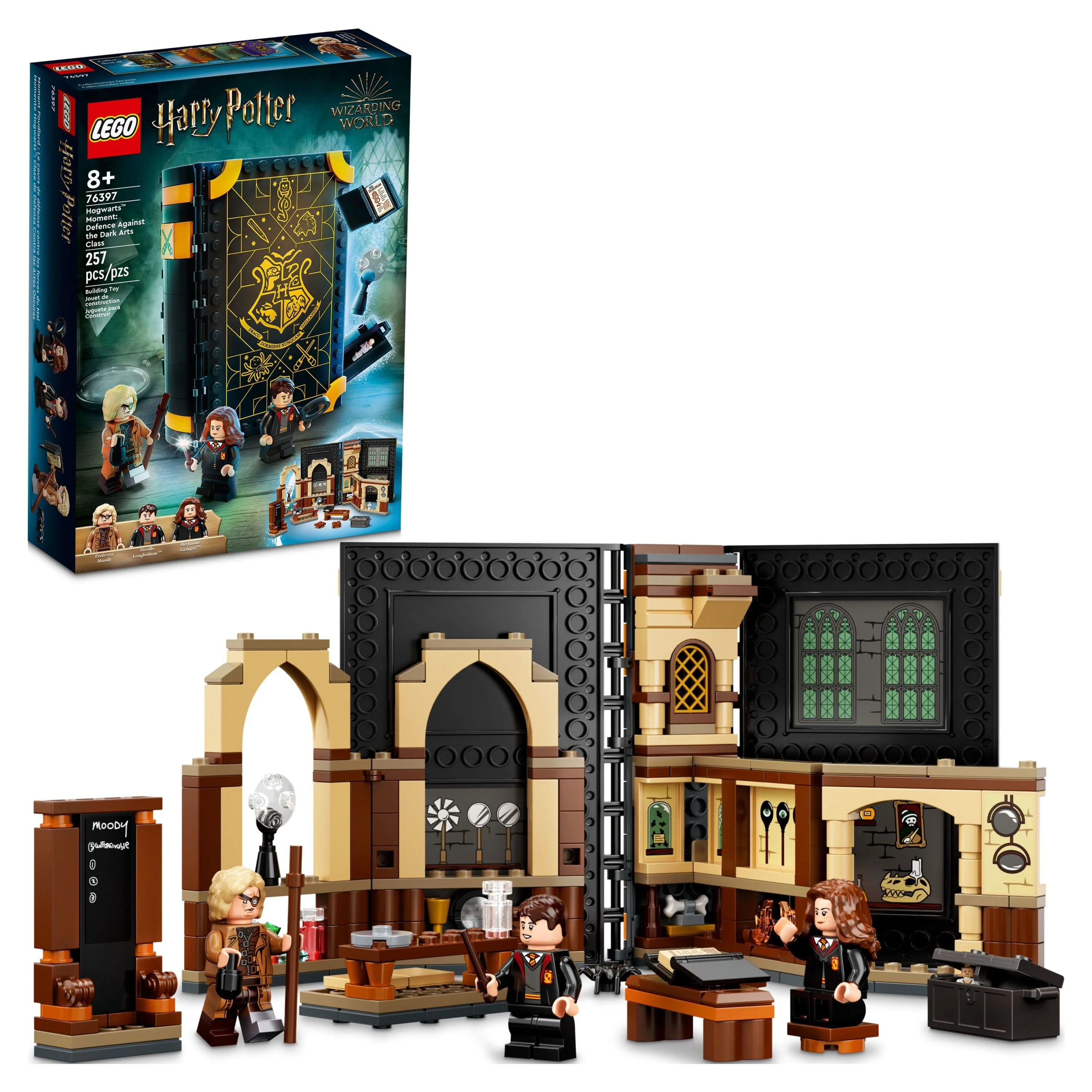 LEGO Harry Potter Hogwarts Moment: Defence Class 76397 Building Kit; Collectible Classroom Playset for Ages 8+ (257 Pieces)