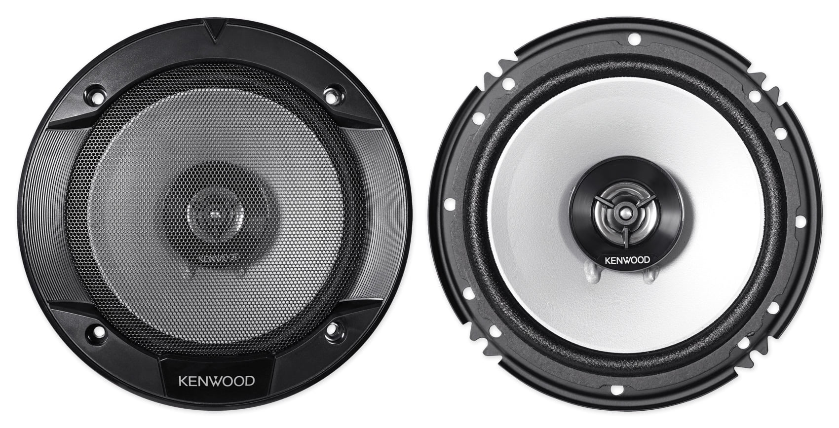 (2) Kenwood KFC-6966S 6×9″ 800 Watt+(2) 6.5″ 600 Watt Car Audio Coaxial Speakers