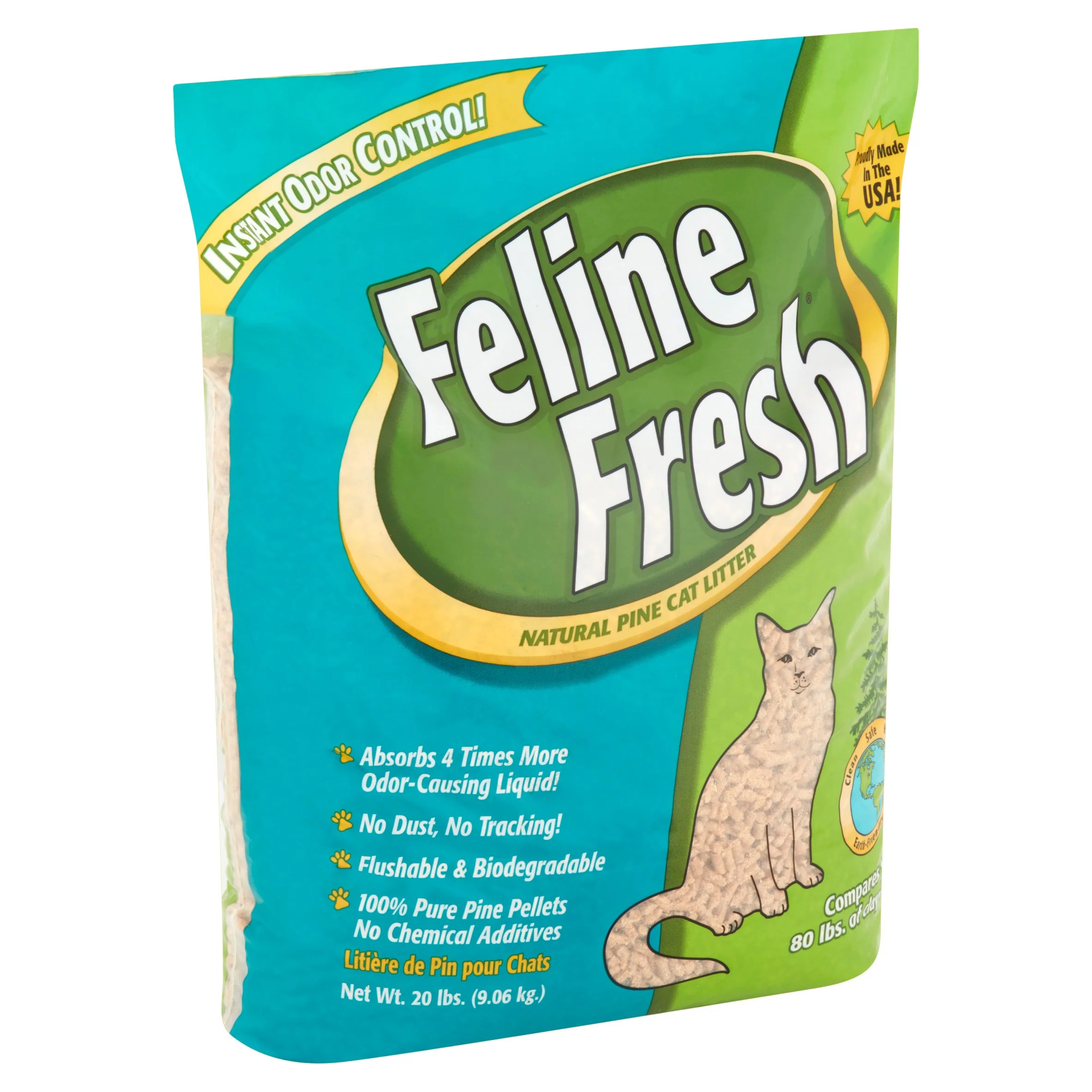 Feline Fresh Natural Pine Cat Litter, 20 lb.