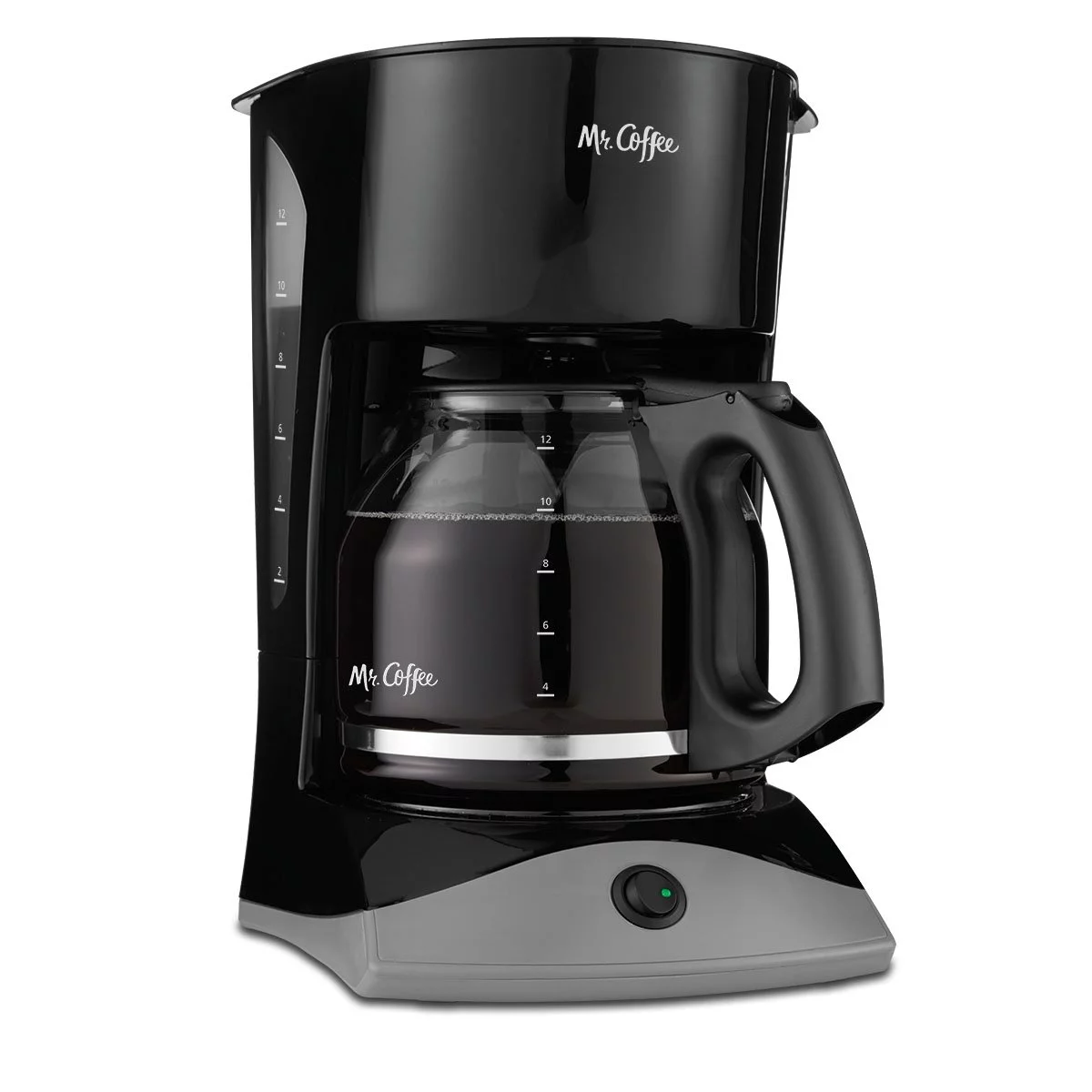 Mr. Coffee Simple Brew 12-Cup Switch Coffee Maker, Black