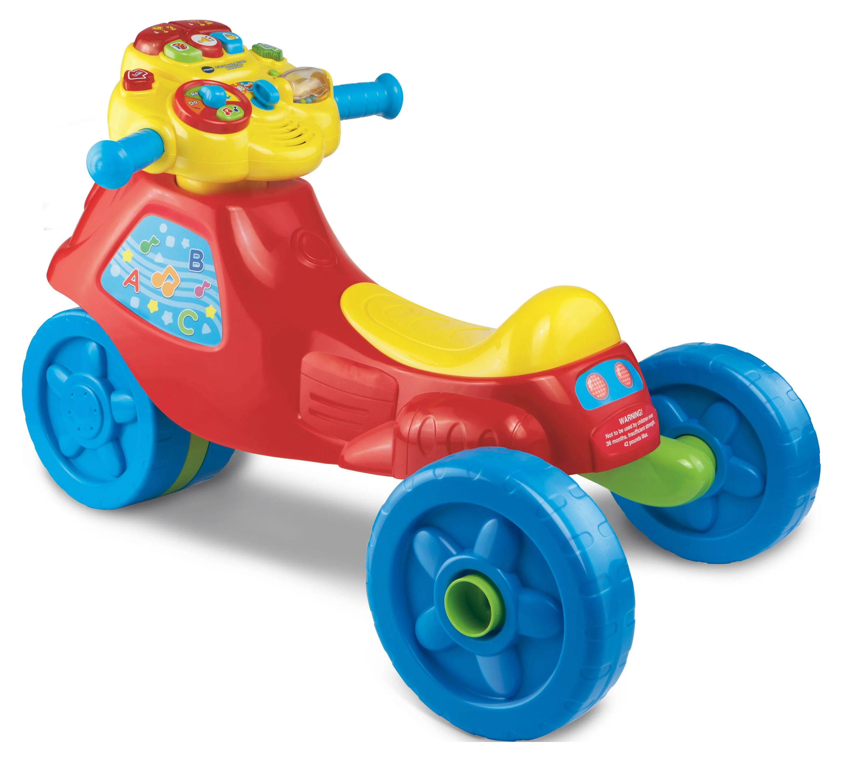 VTech, 2-in-1 Learn and Zoom Motorbike, Riding Toy for 1 Year Old