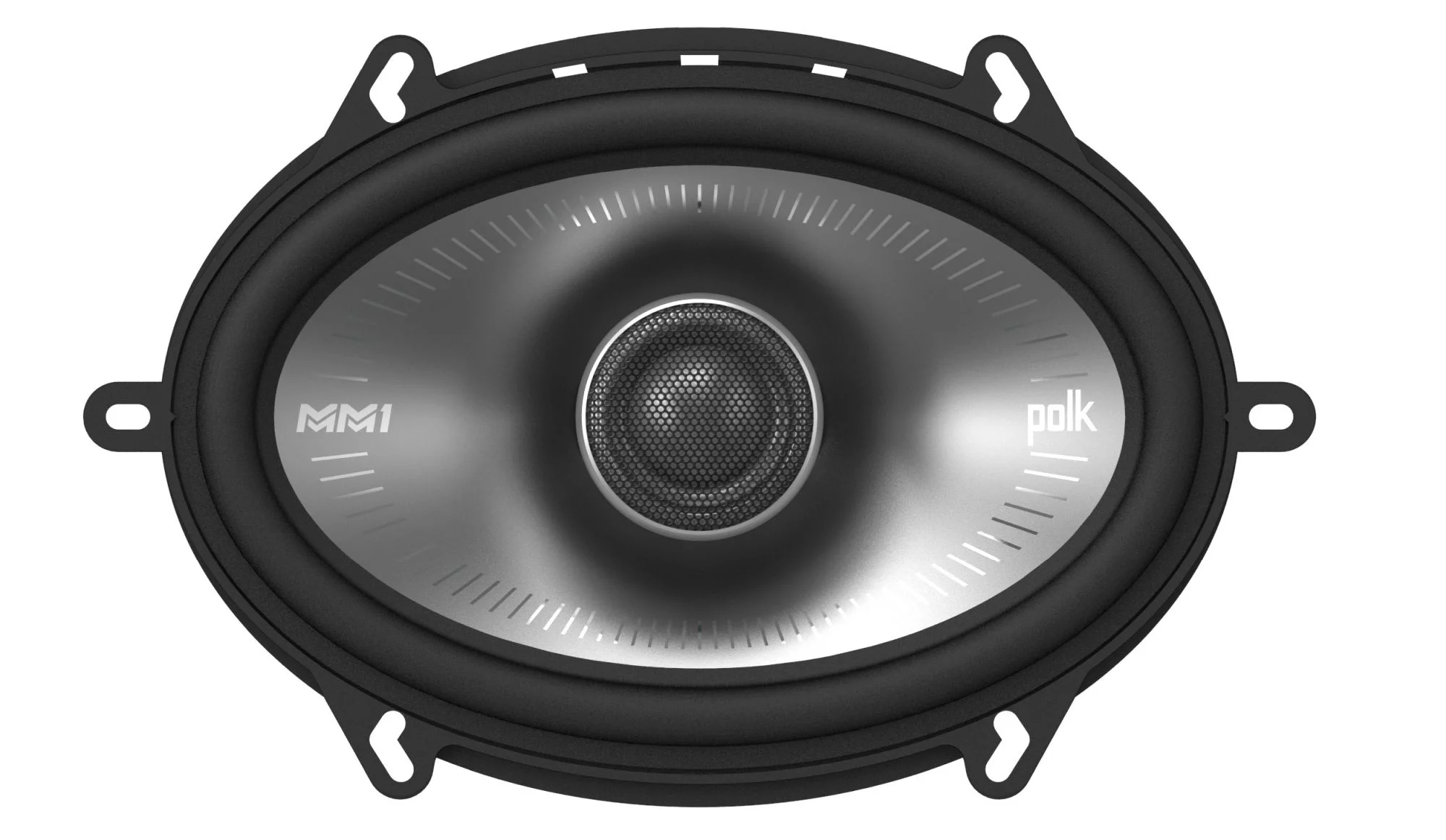 Polk Audio MM1 Series 5×7 Inch 300W Coaxial Marine Boat ATV Car Audio Speakers