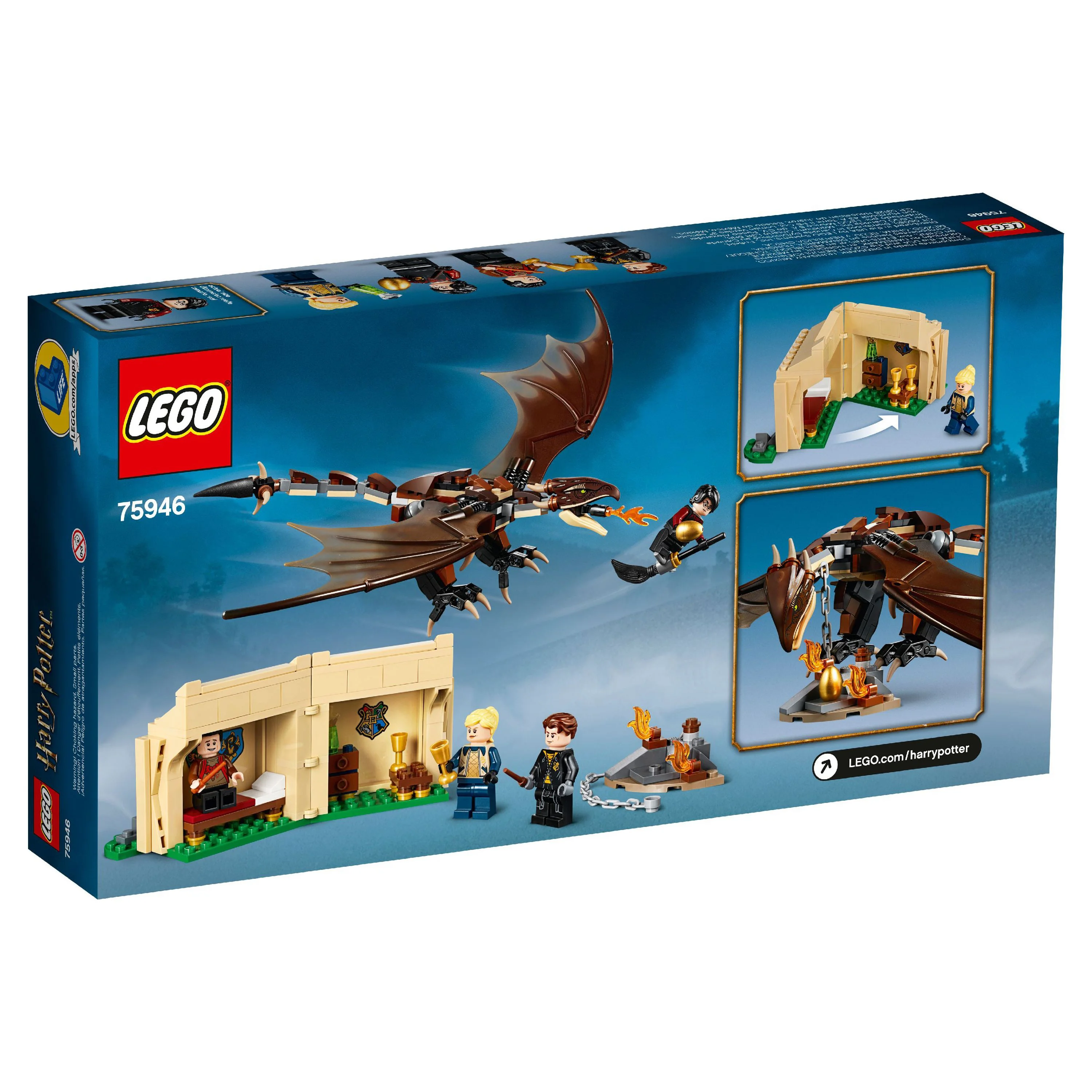 LEGO Harry Potter Hungarian Horntail Triwizard Challenge 75946 (265 Pieces)