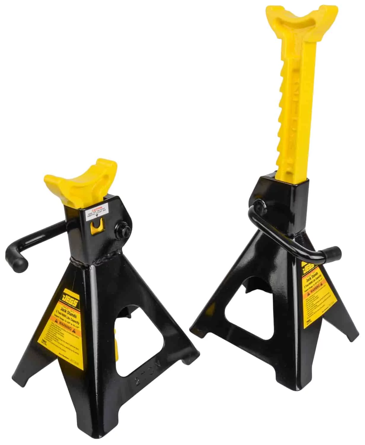 JEGS 79002 Hydraulic Utility Floor Jack & Stands Heavy Gauge Steel Frames