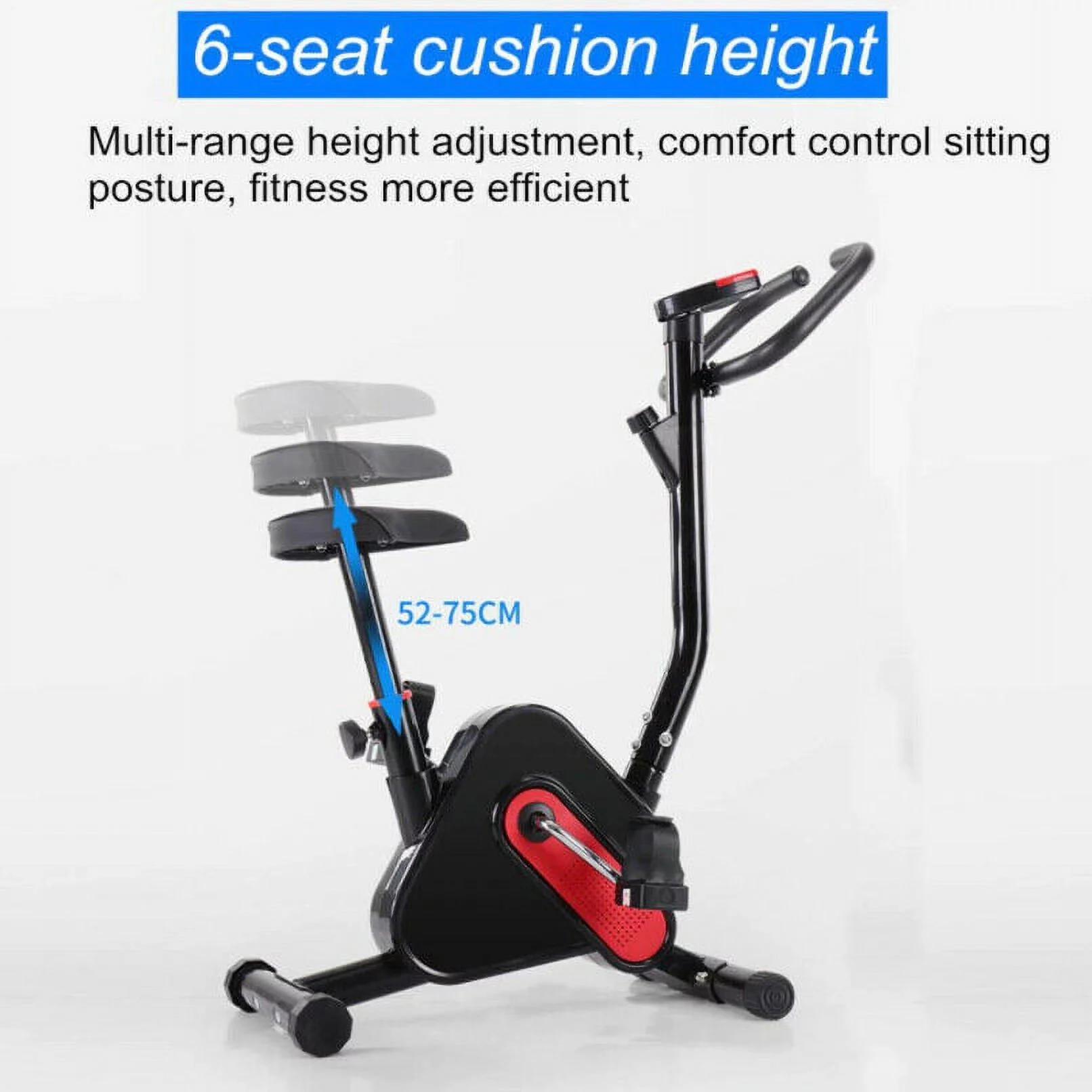 iMeshbean Exercise Bike Fitness Cycling Stationary Bicycle Cardio Workout Indoor