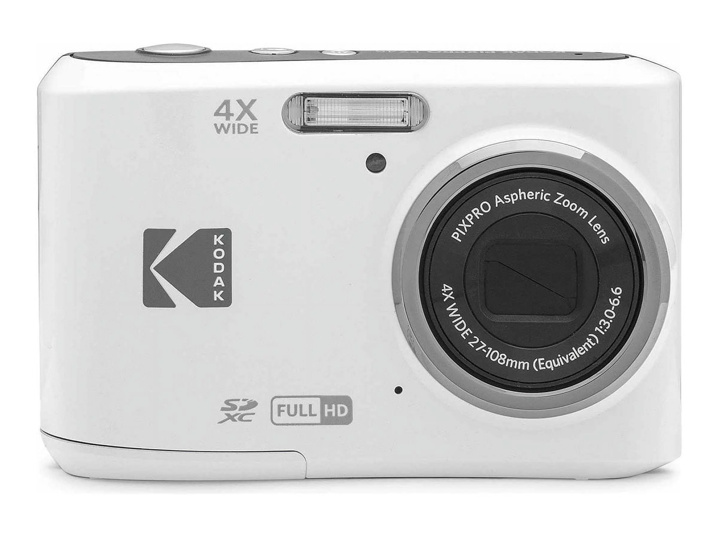 KODAK PIXPRO FZ45-SL (Silver) 4X Optical Friendly Zoom Digital Camera