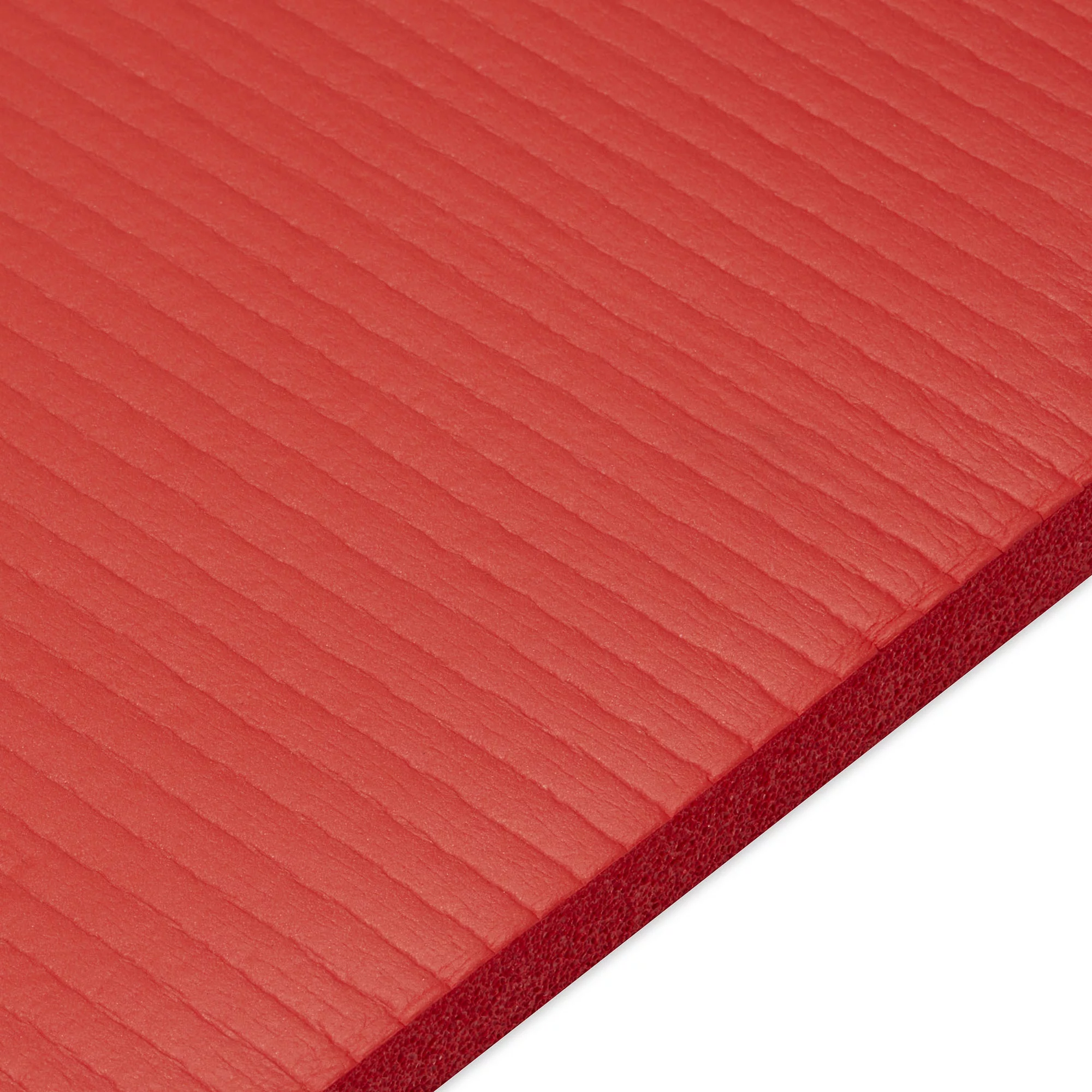 Reebok 15mm Pro Fitness Mat, Extra-Thick Foam, Red