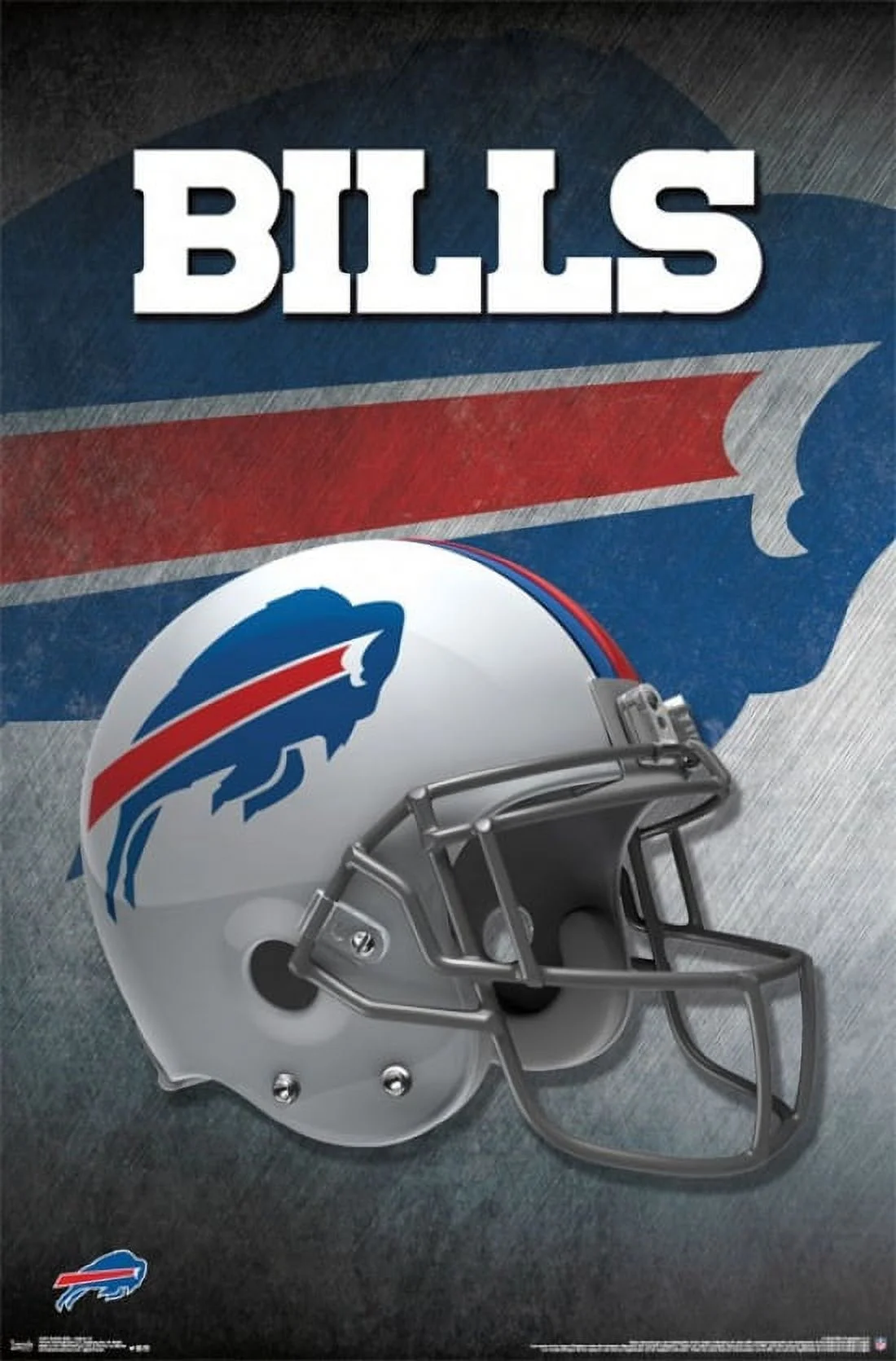 Buffalo Bills – Helmet 16 Poster Print (22 x 34)