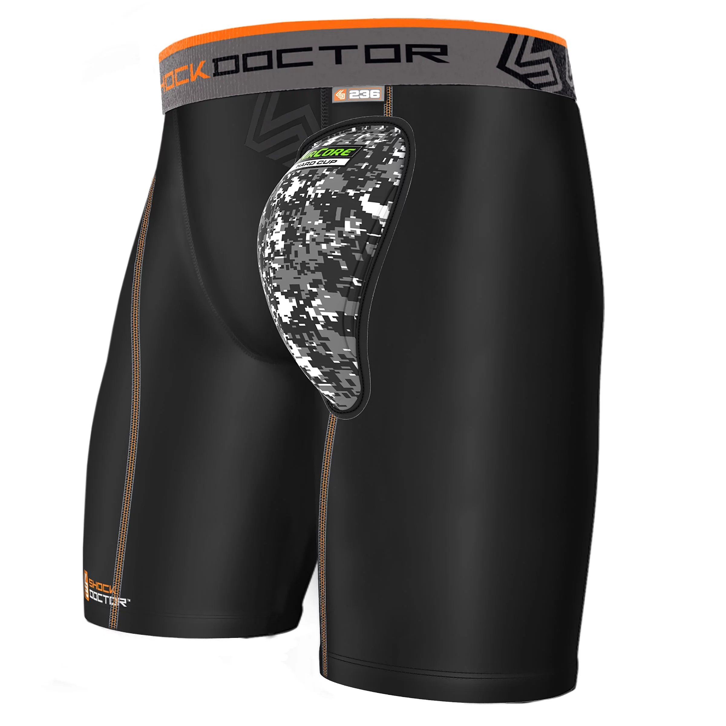 Shock Doctor Compression Short w/AirCore Hard Cup