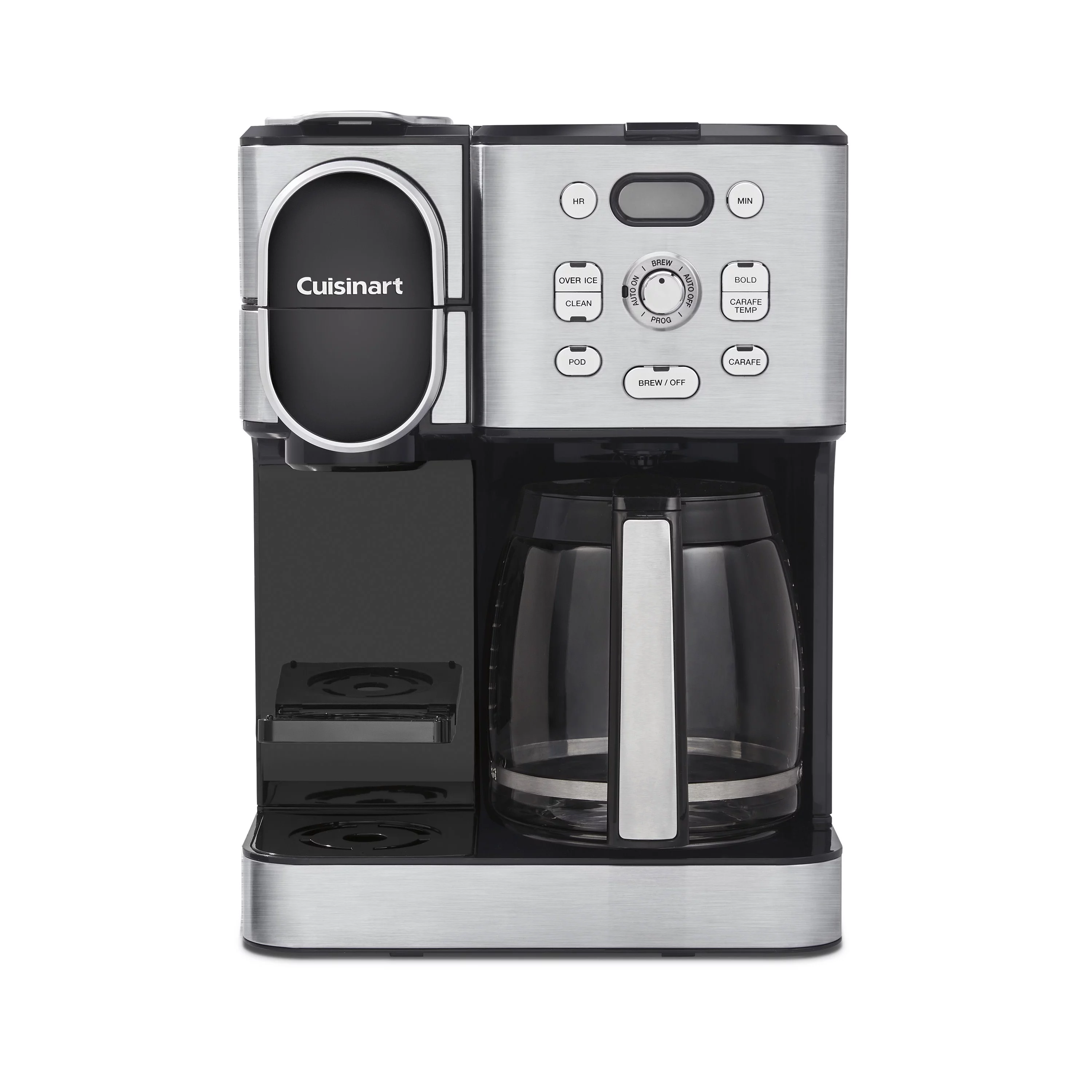 Cuisinart Coffee Center 2-IN-1 Coffeemaker, Stainless Steel, SS-16, New