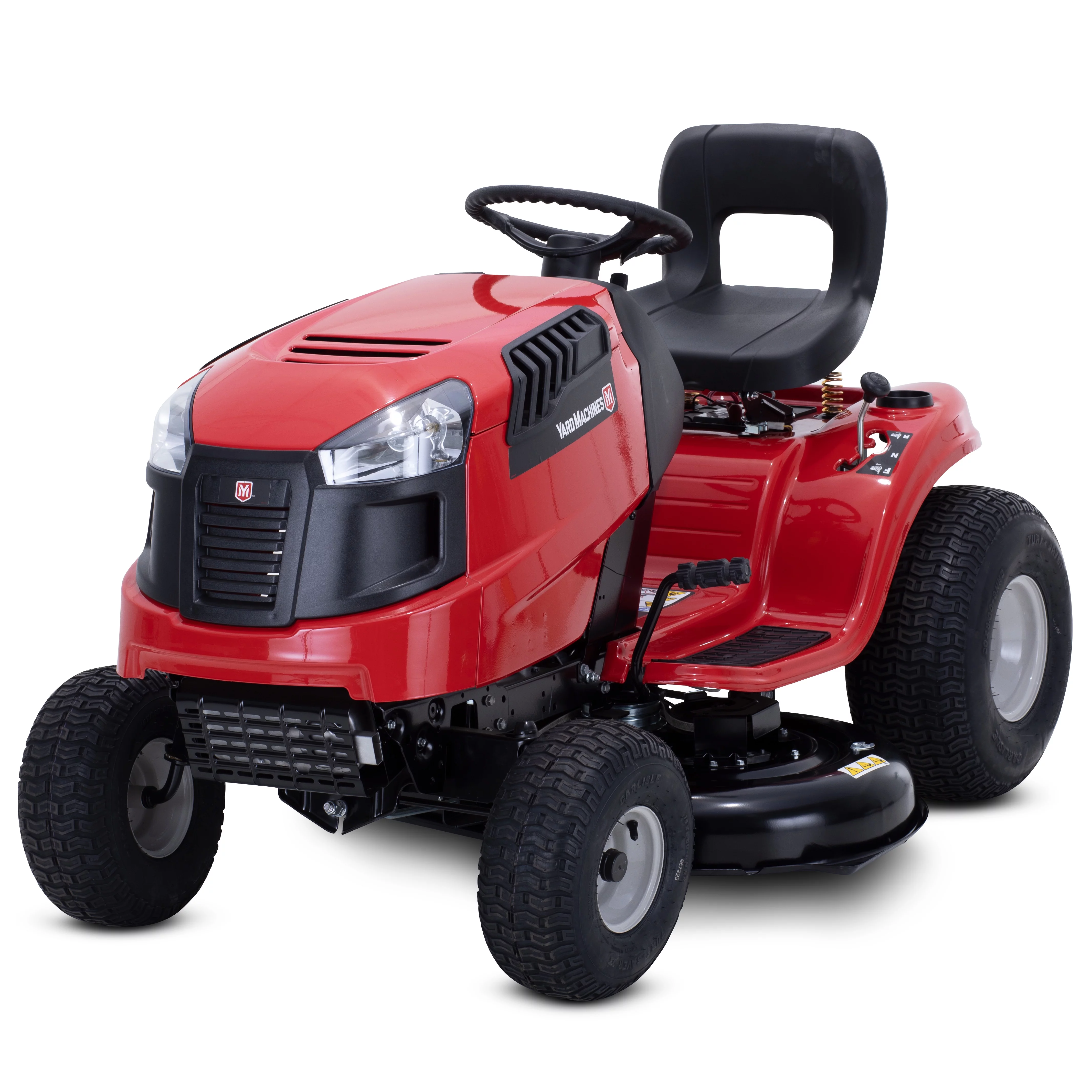 Yard Machines 42-in Riding Lawn Mower with 500cc Briggs & Stratton Gas Powered Engine